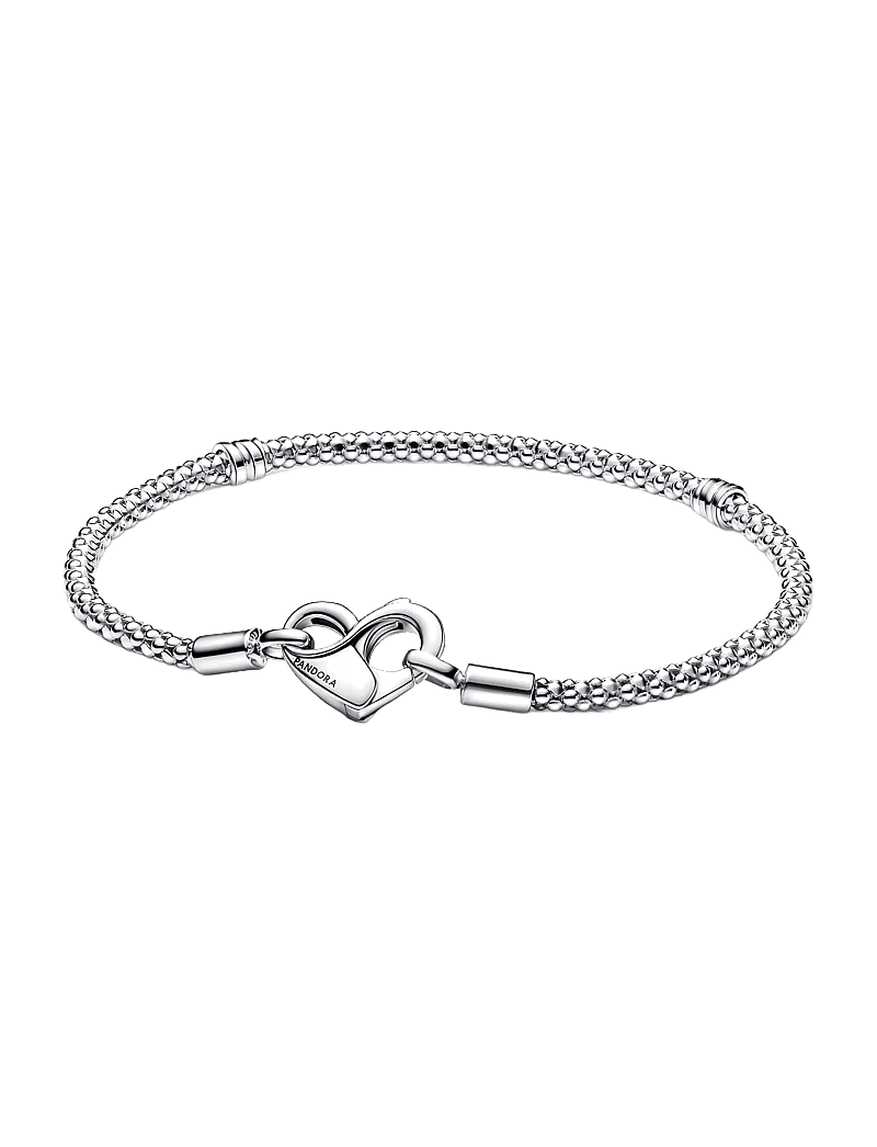 Pandora - Studded Chain Bracelet - kettenarmbänder - no color - 1