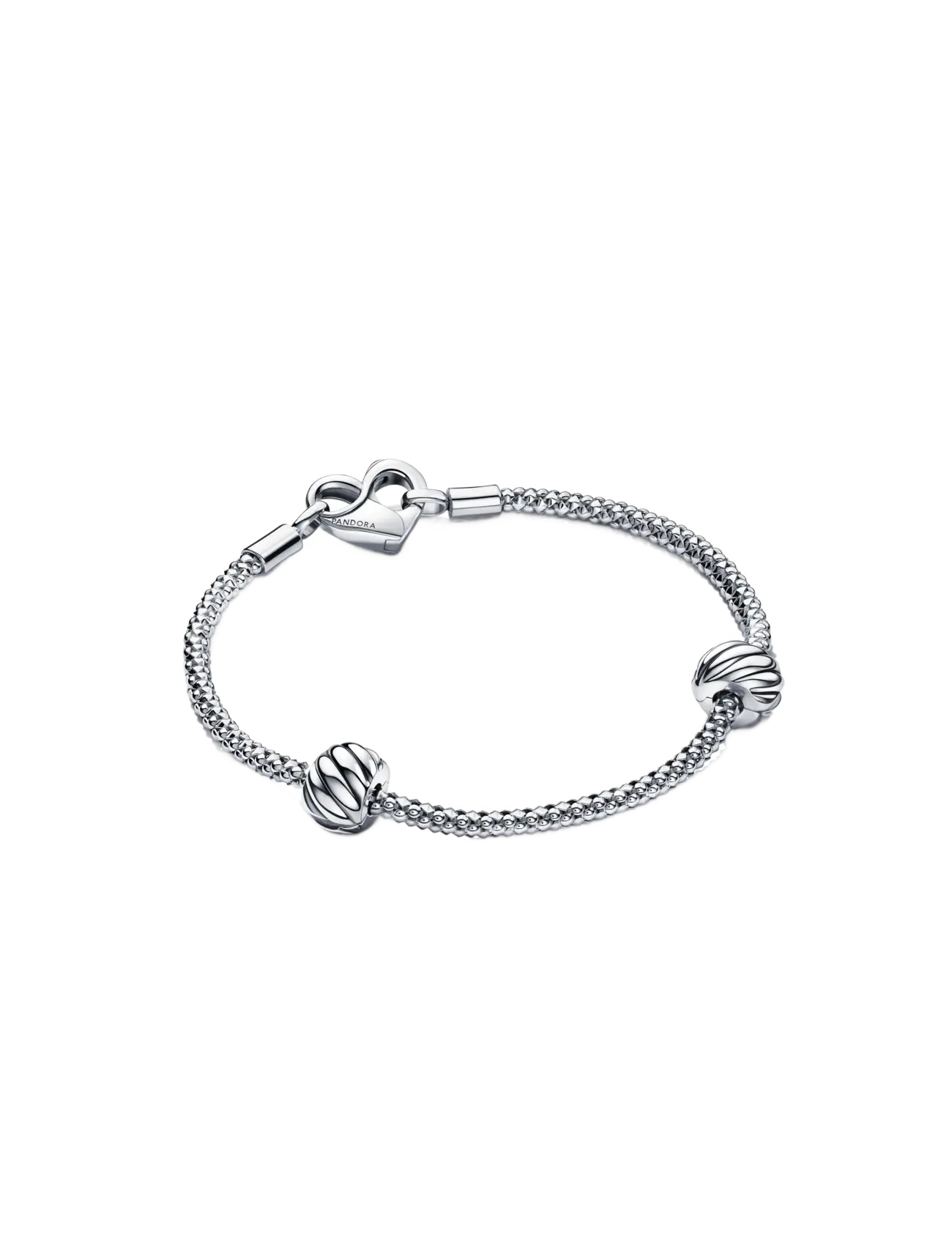 Pandora - Studded Chain Bracelet - armband - no color - 3