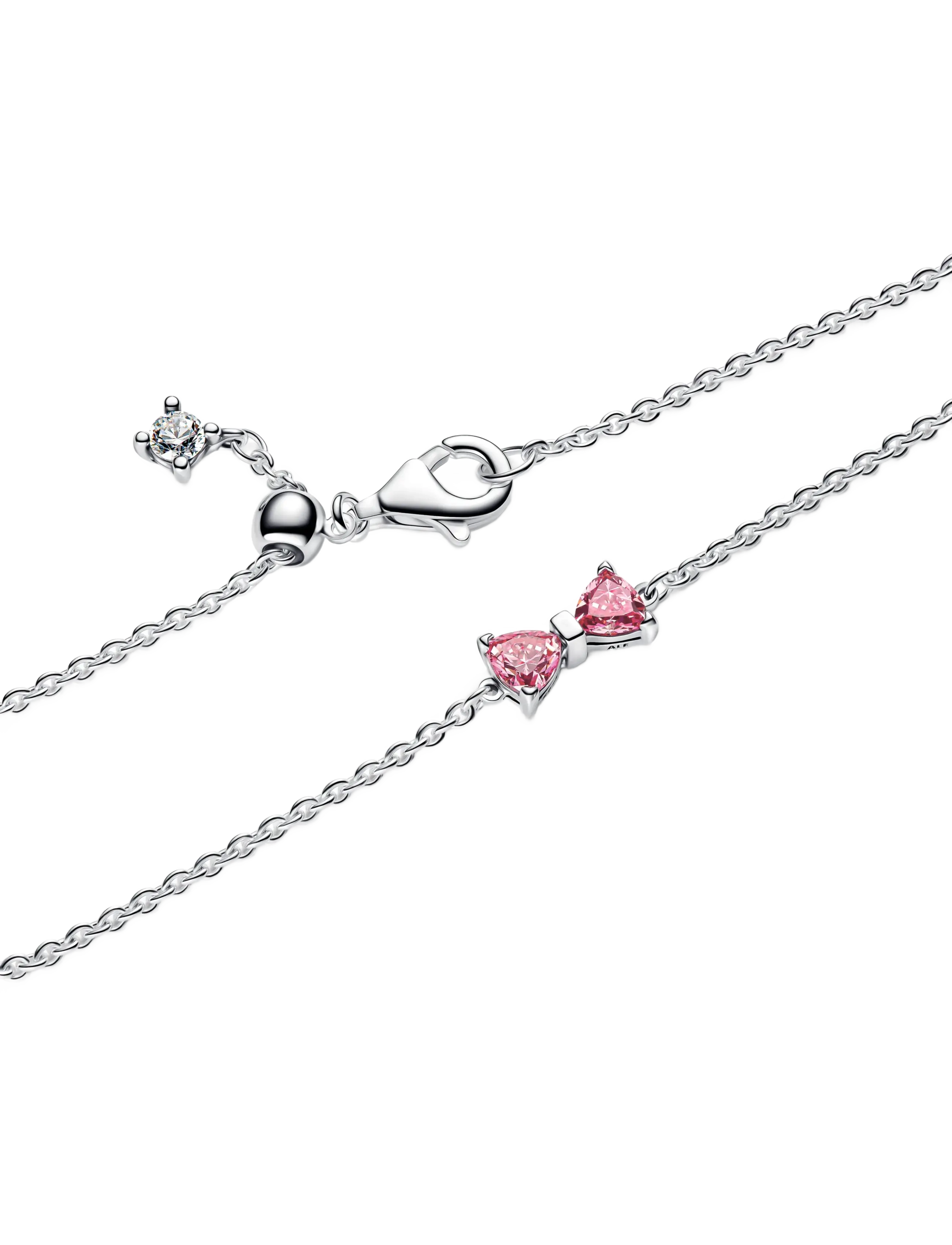 Pandora - Bow Chain Bracelet - bracelets chaîne - pink - 2