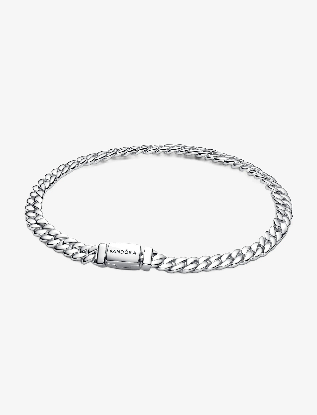Pandora - Cuban Chain Bracelet - kædearmbånd - no color - 1