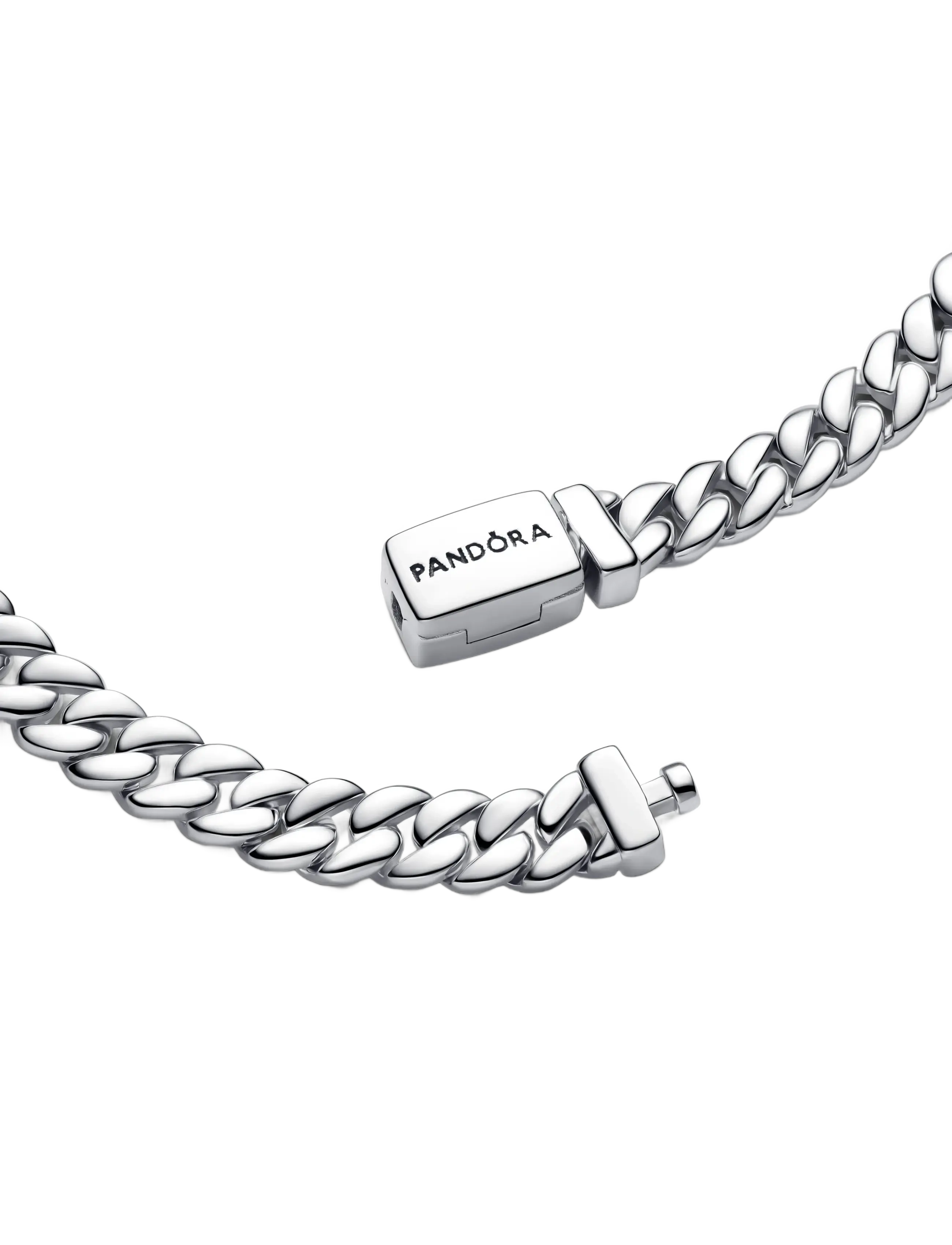 Pandora - Cuban Chain Bracelet - kedjearmband - no color - 2