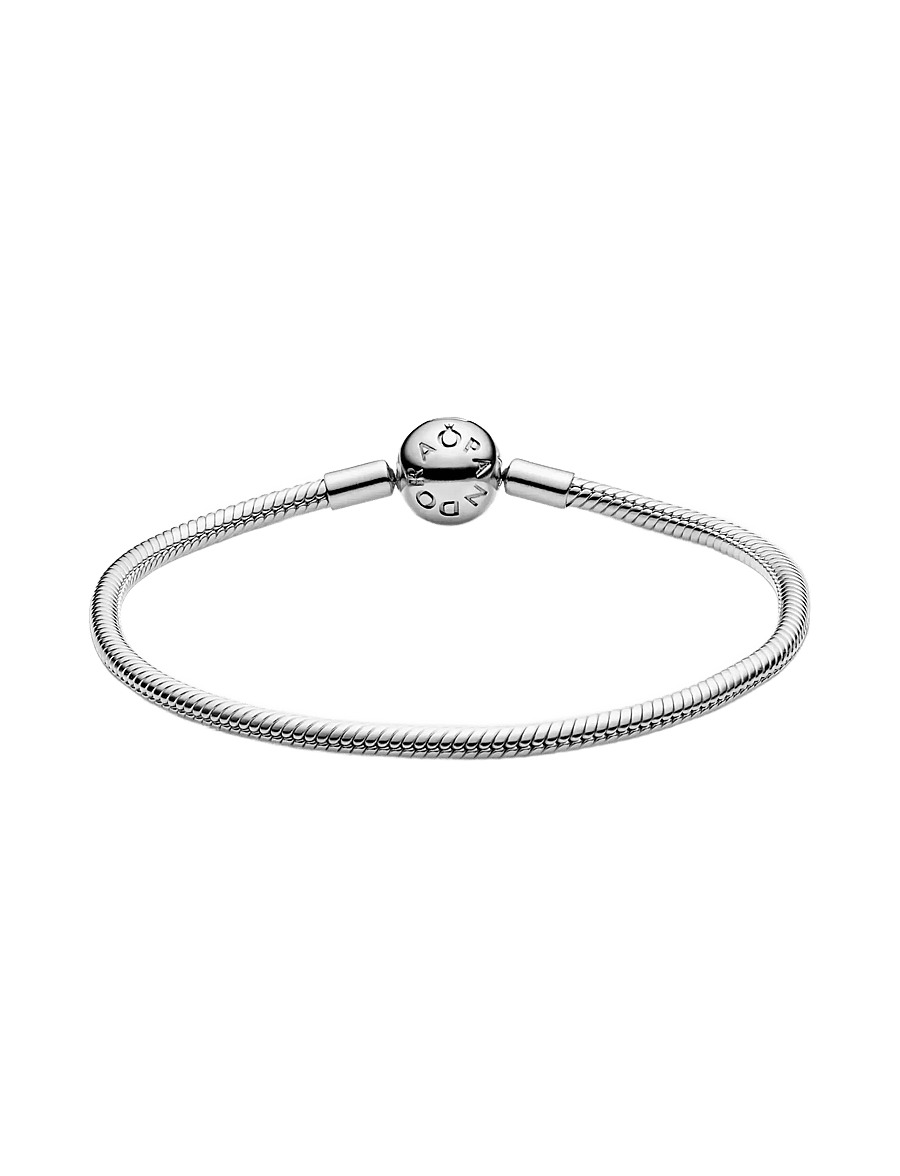 Pandora - Snake chain sterling silver bracelet - no color - 2
