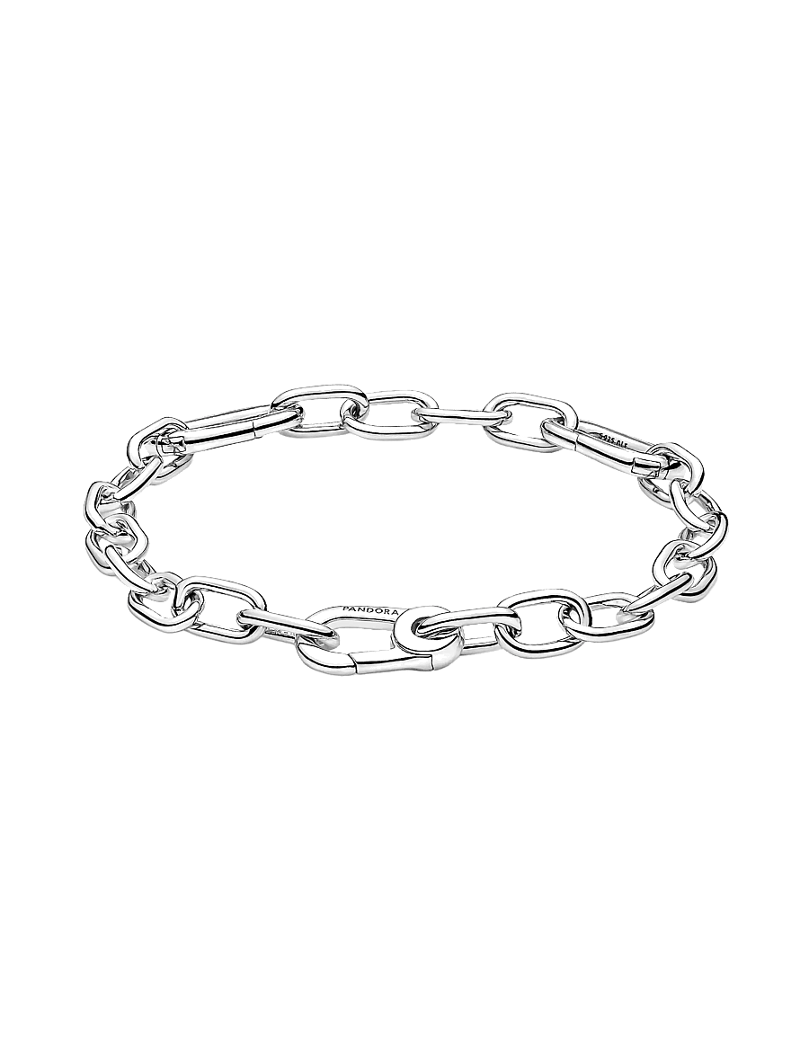 Pandora - Sterling silver small link bracelet - kedjearmband - no color - 2