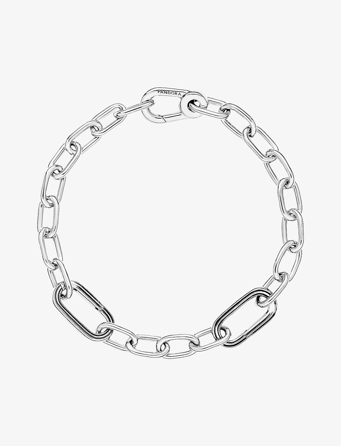 Pandora - Sterling silver small link bracelet - kedjearmband - no color - 3