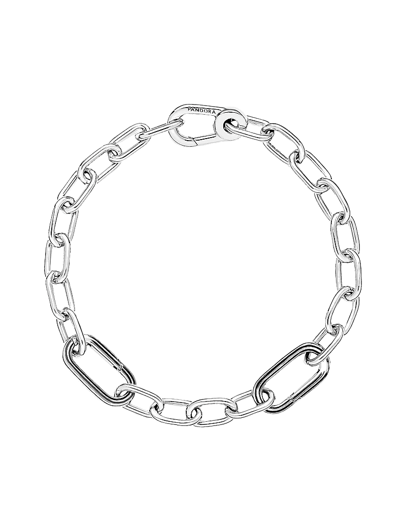 Pandora - Sterling silver small link bracelet - chain bracelets - no color - 3