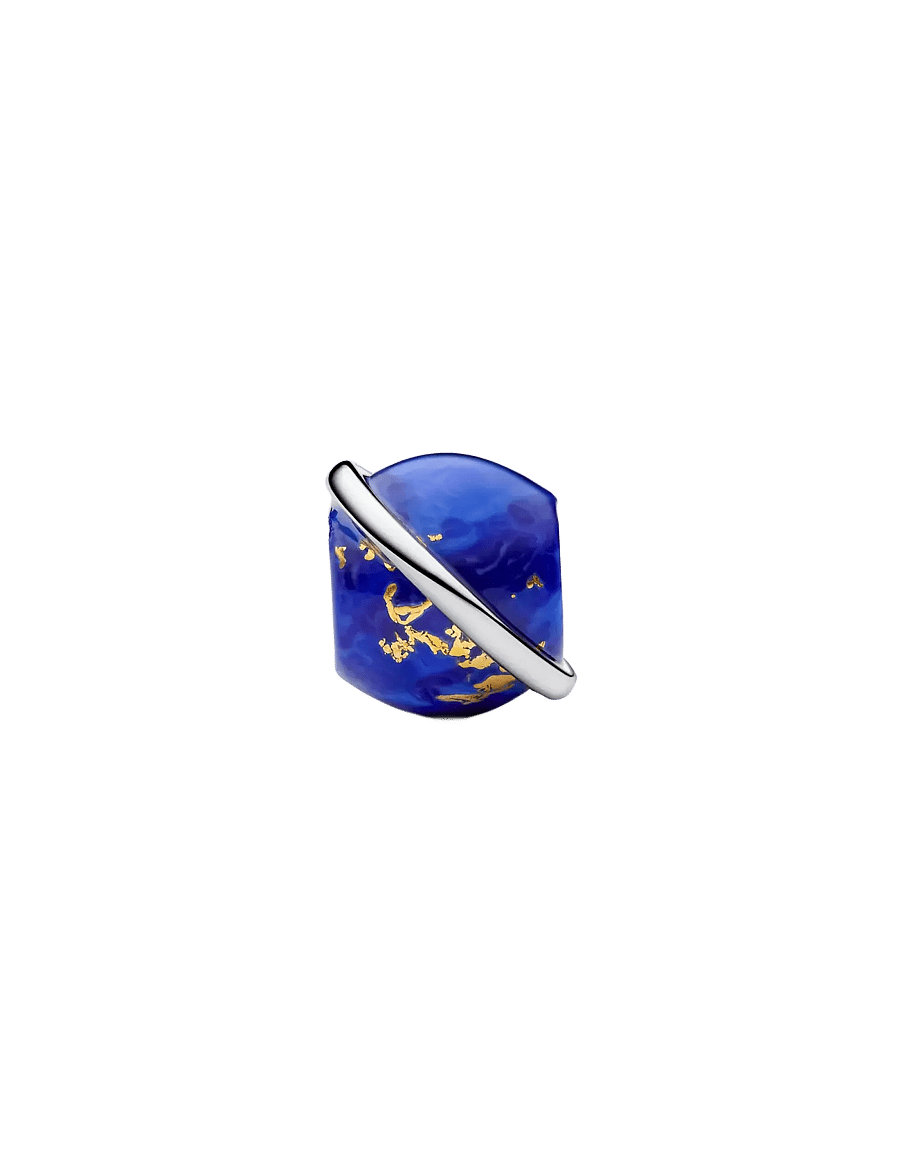 Pandora - Platinum Celestial Blue Planet Charm - anhänger - blue - 1