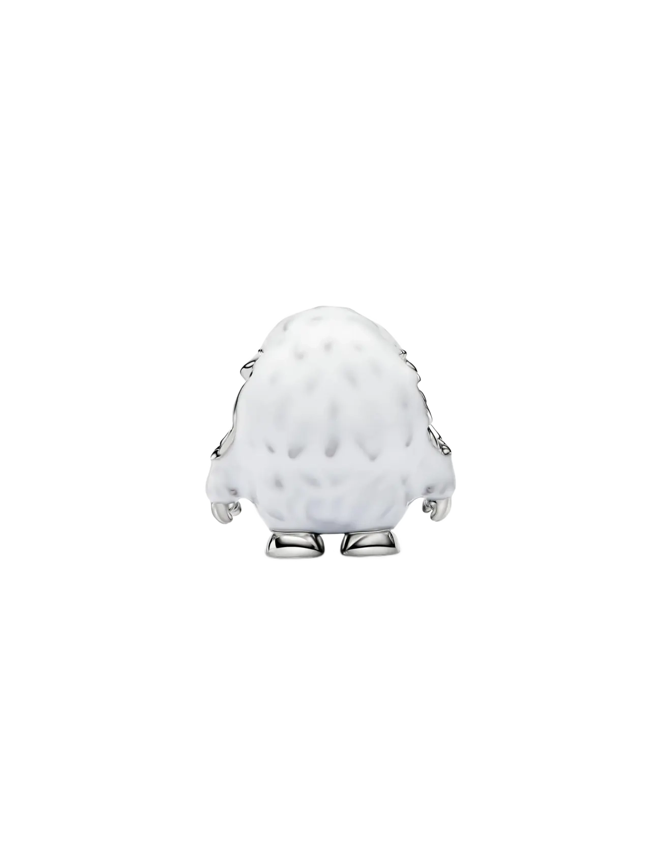 Pandora - Platinum Snowy Yeti Charm - white - 2