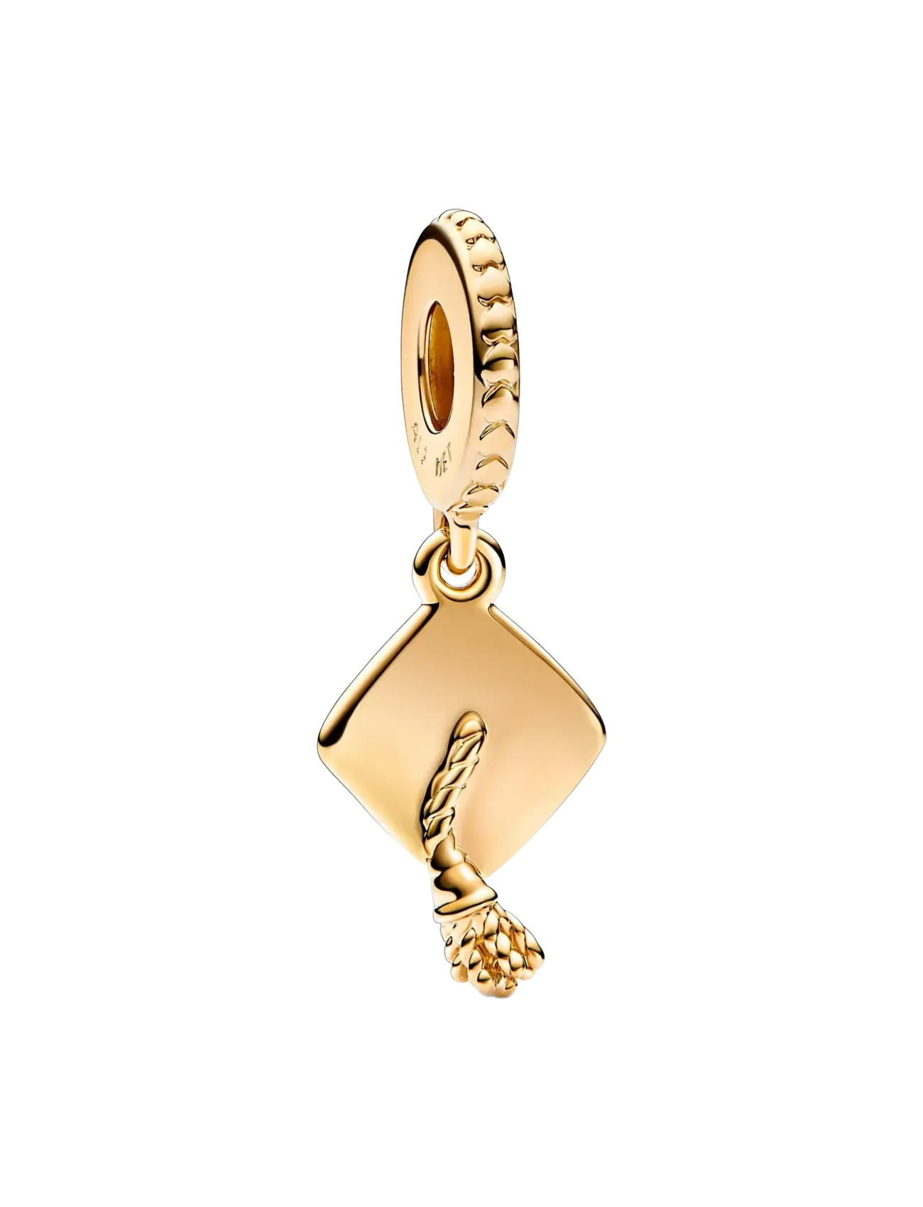 Pandora Student hat 14k gold-plated dangle - Accessories - NO COLOR / undefined