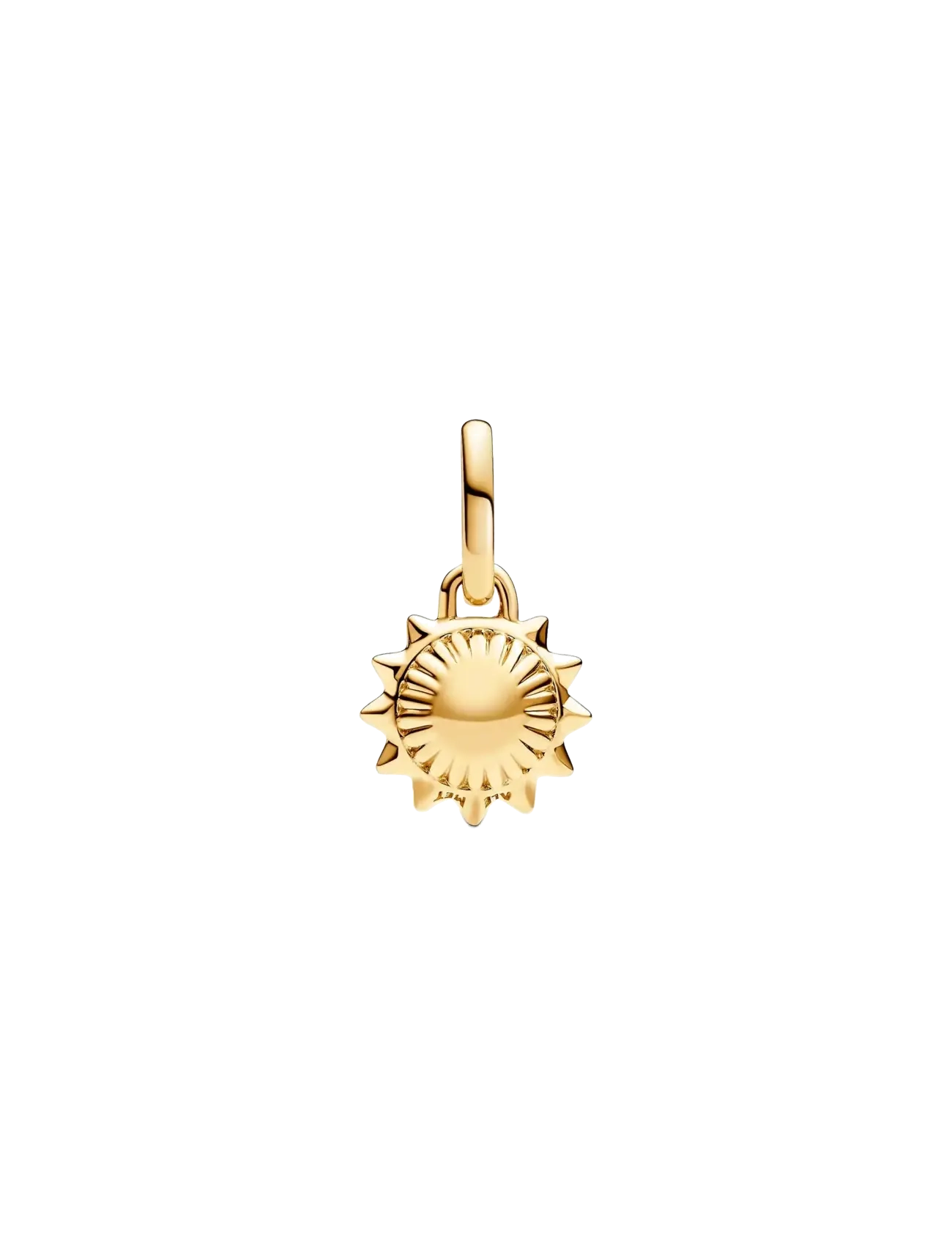 Sun 14K Gold-Plated Mini Dangle With Treated White Freshwater Cultured Pearl 2