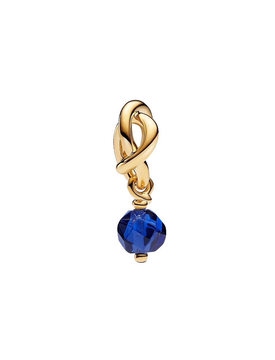 Pandora - Faceted Blue Eternity Circle Dangle - anhänger - blue - 1