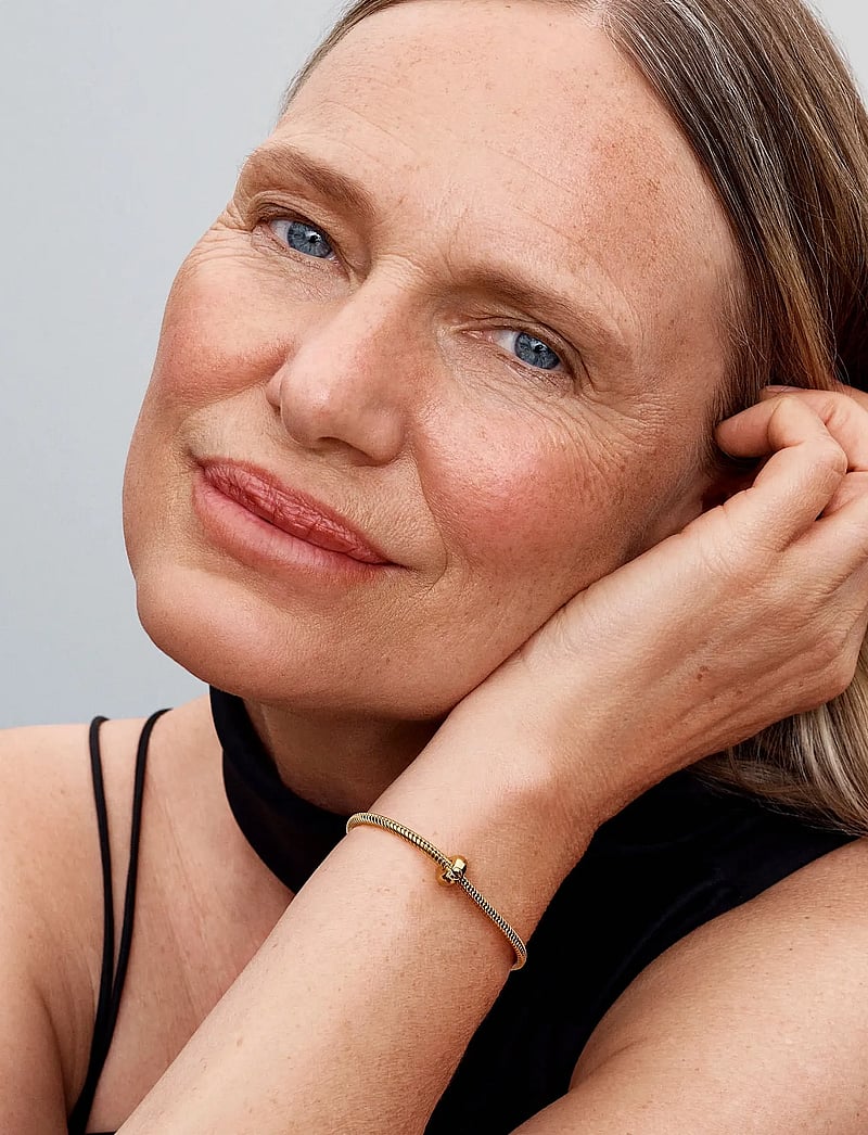 Pandora - Heart closure 14k gold-plated clip and silicone grip - ripatsid - no color - 0