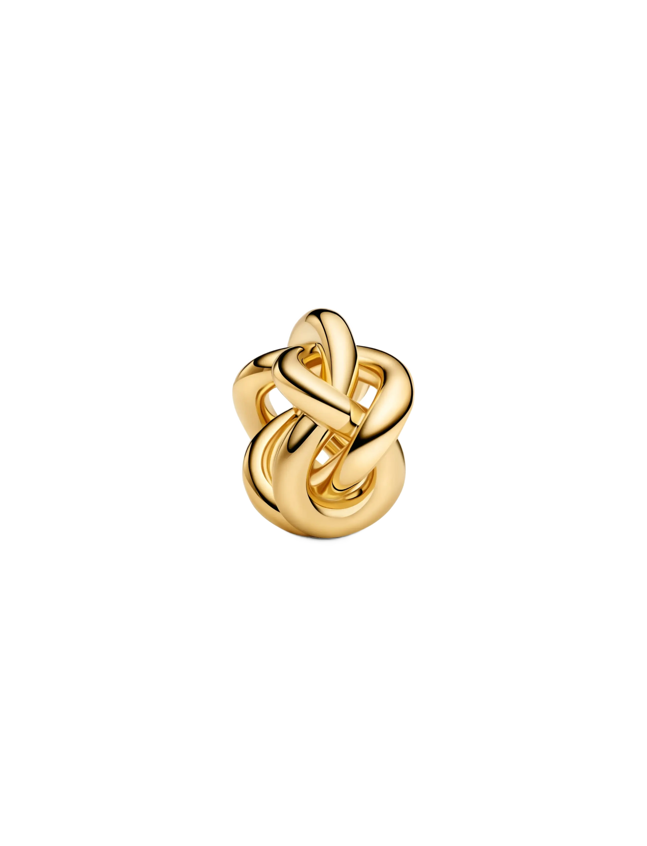 Pandora Infinity knot 14k gold-plated charm - Charms - NO COLOR / undefined
