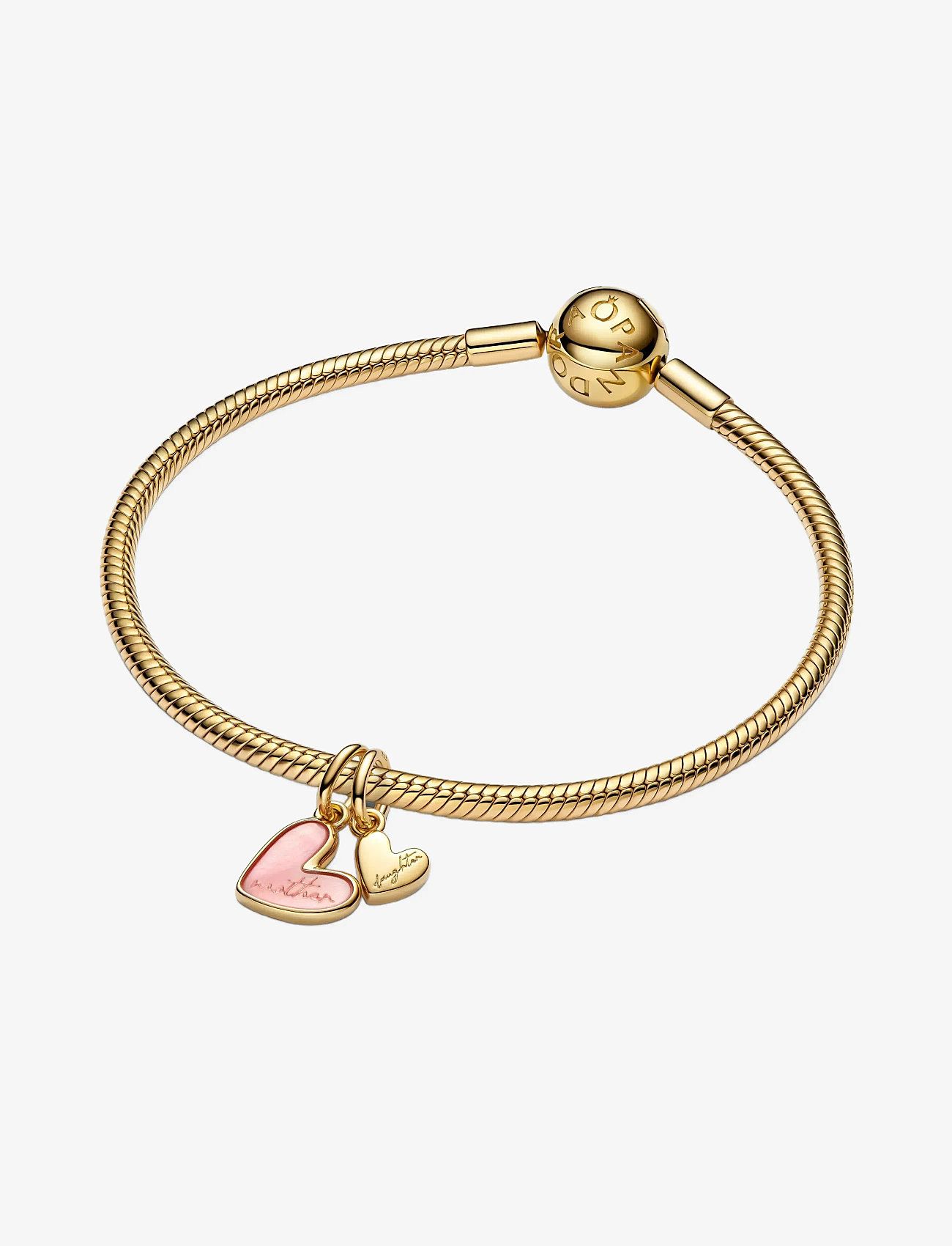 Pandora Pink Mother & Daughter Splittable Dangle Charm (PND763766C01 ...