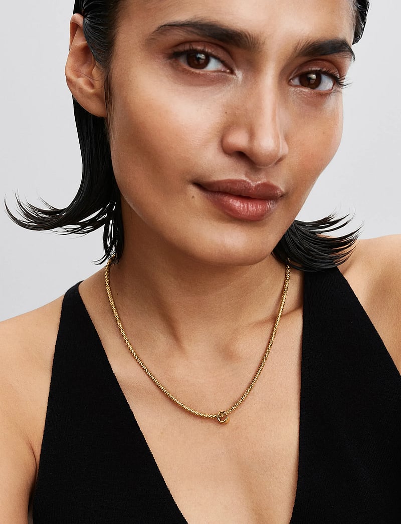 Pandora - Letter C 14k gold-plated charm - anhänger - no color - 0