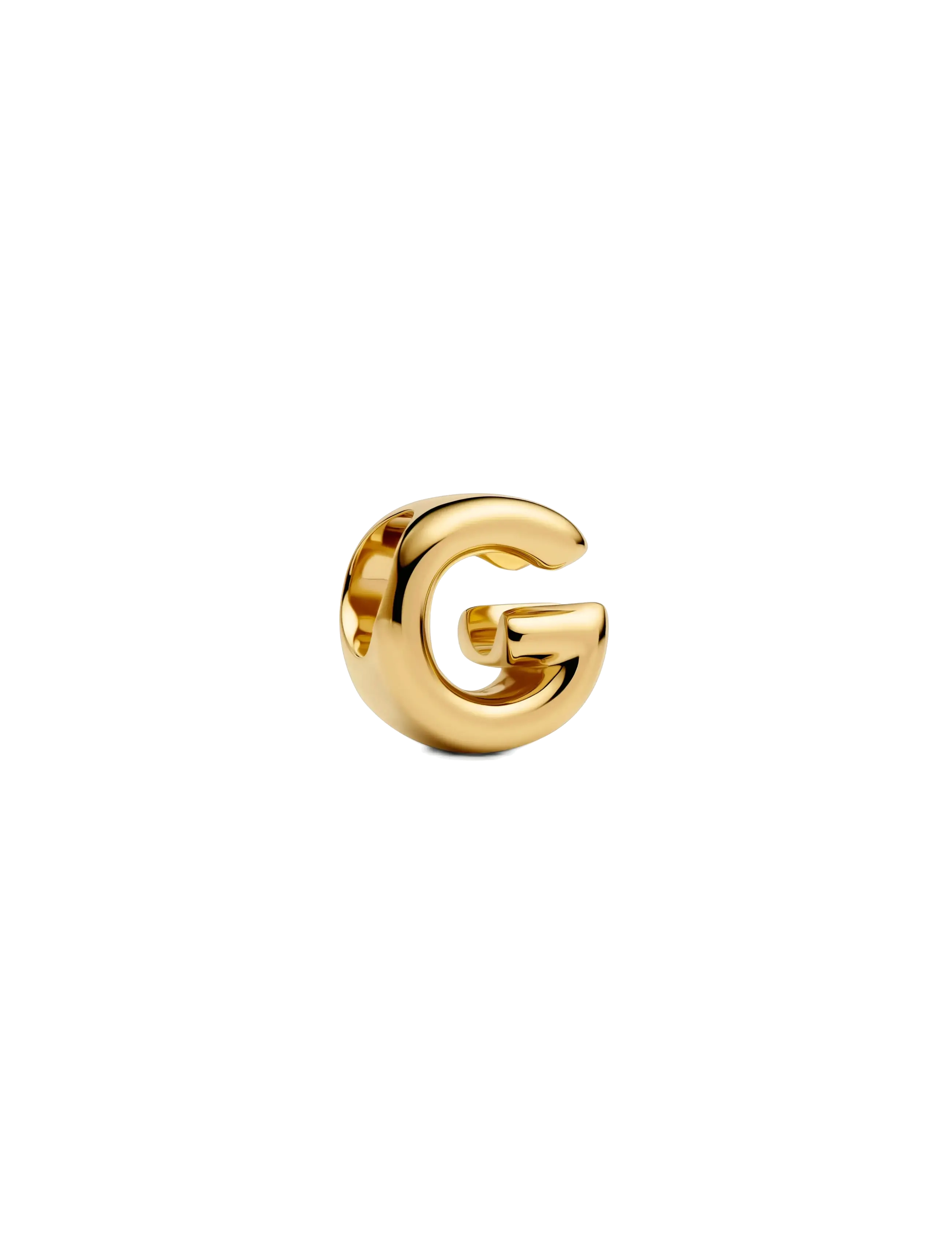 Pandora Letter G 14K Gold-Plated Charm, One Size, Gold, Smykker > Vedhæng, Dame