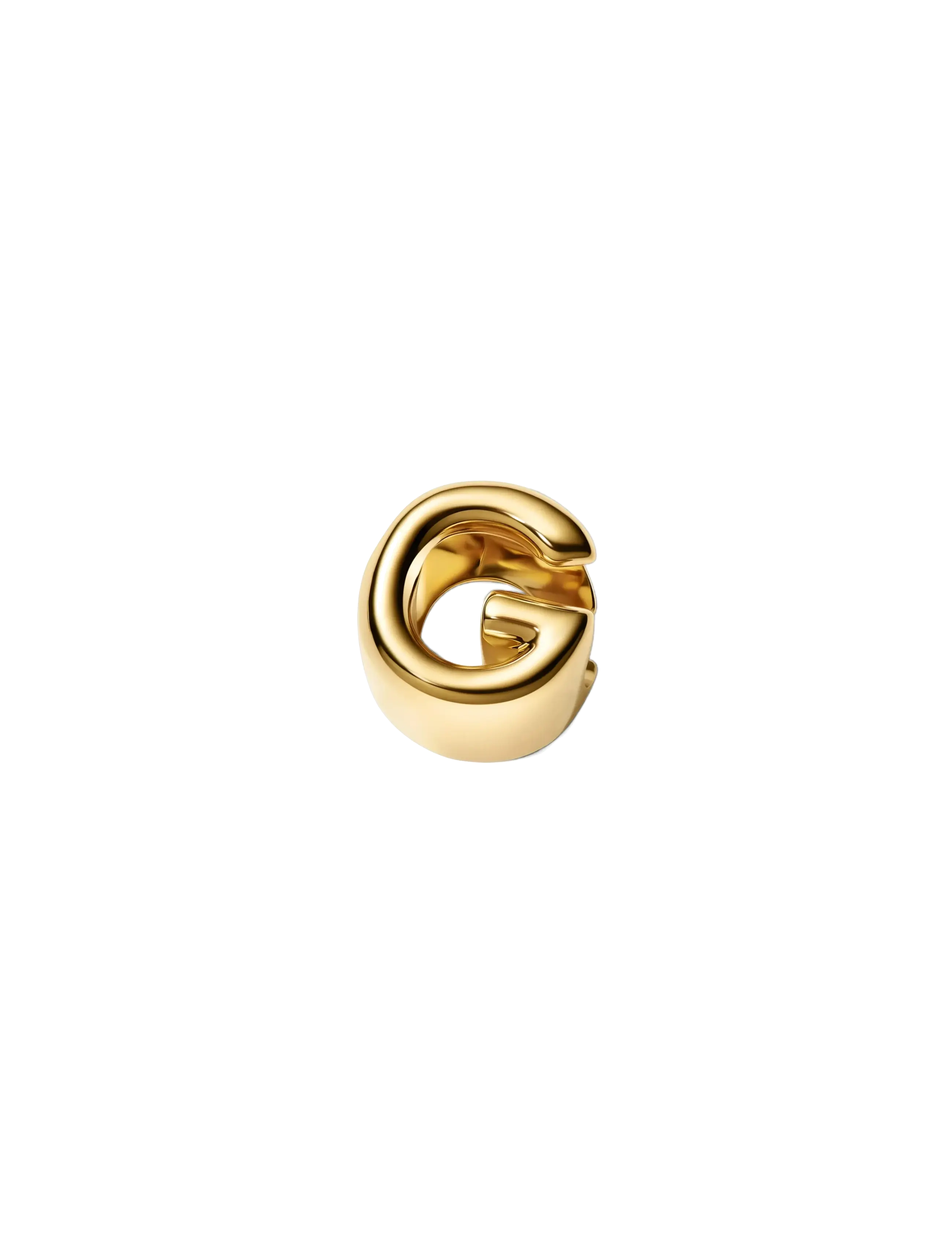 Pandora - Letter G 14k gold-plated charm - pendants - no color - 1