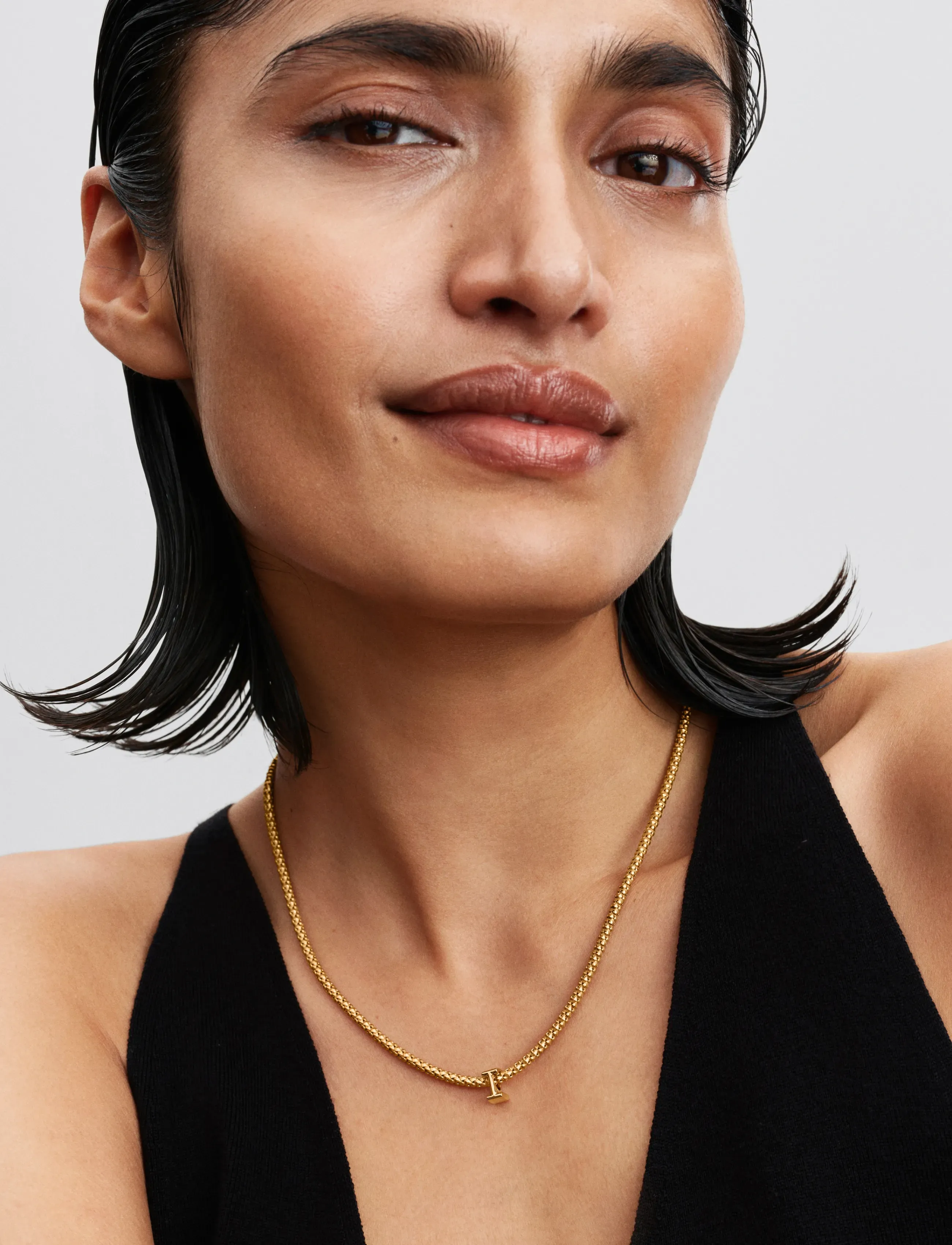 Letter I 14K Gold-Plated Charm