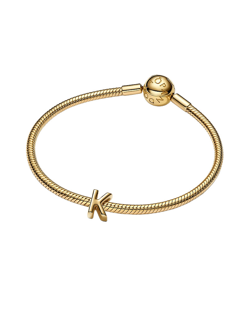 Pandora Letter K 14k Gold-plated Charm (PND763957C00) Pendants