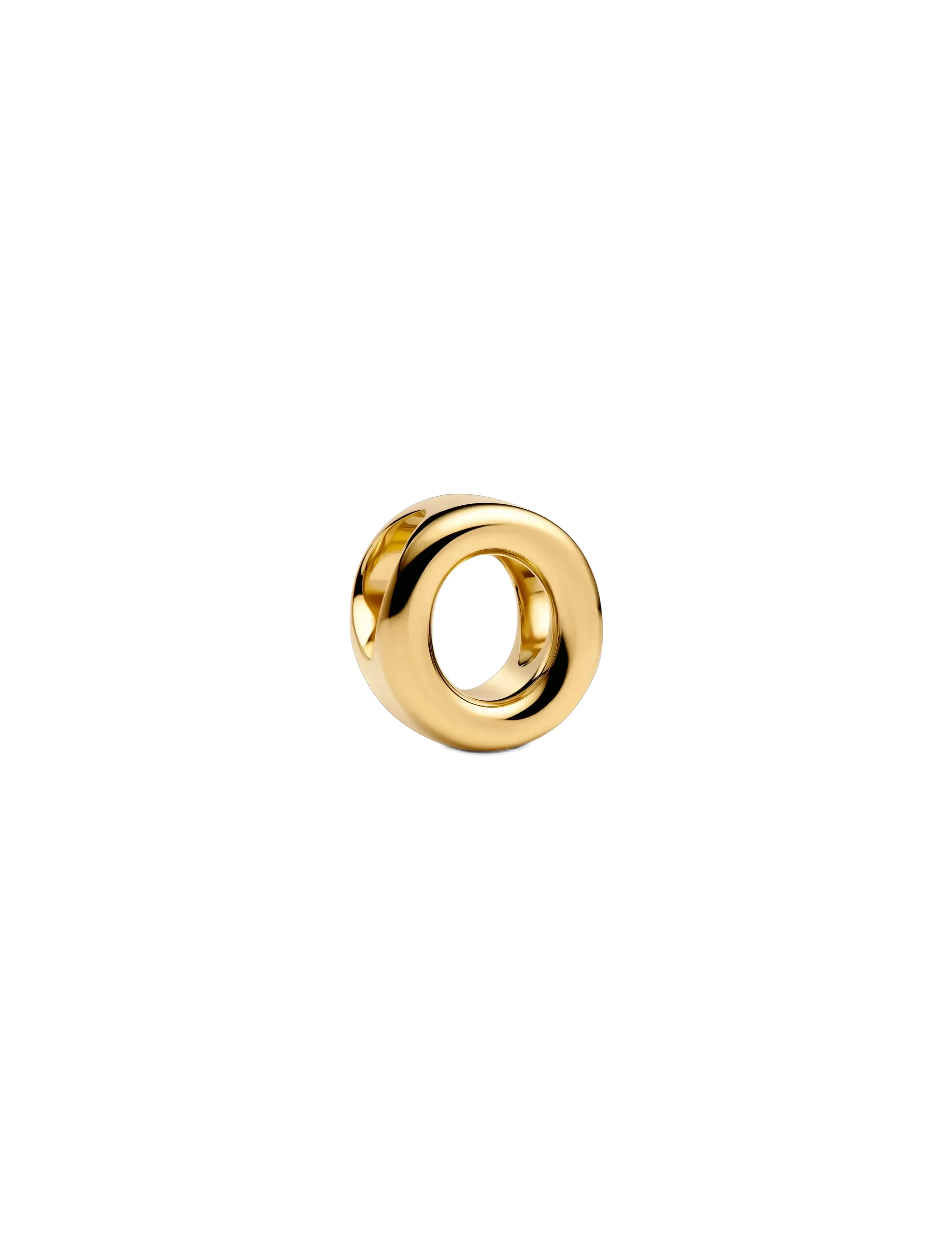 Pandora Letter O 14k gold-plated charm - Charms - NO COLOR / undefined