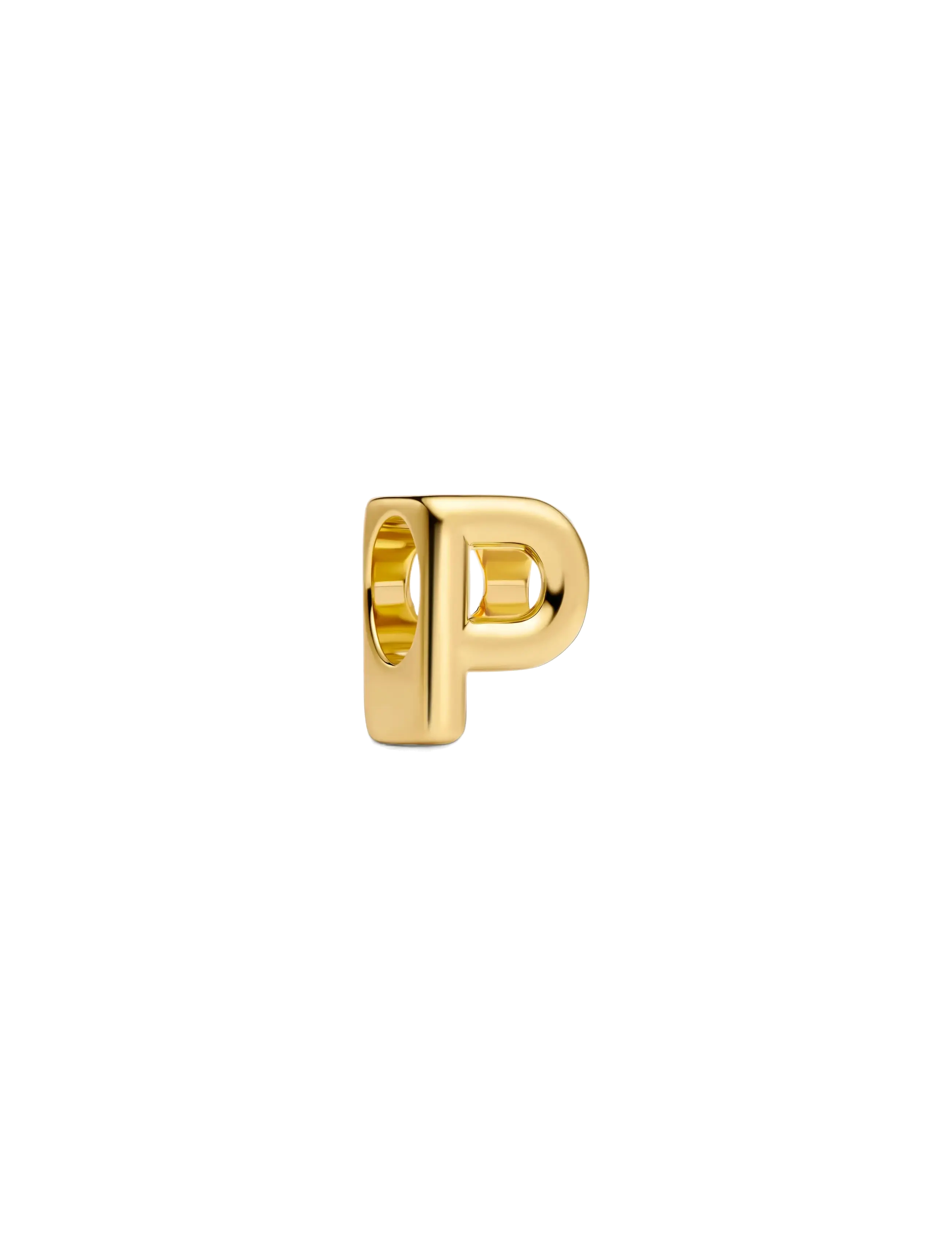 Pandora Letter P 14k gold-plated charm - Charms - NO COLOR / undefined