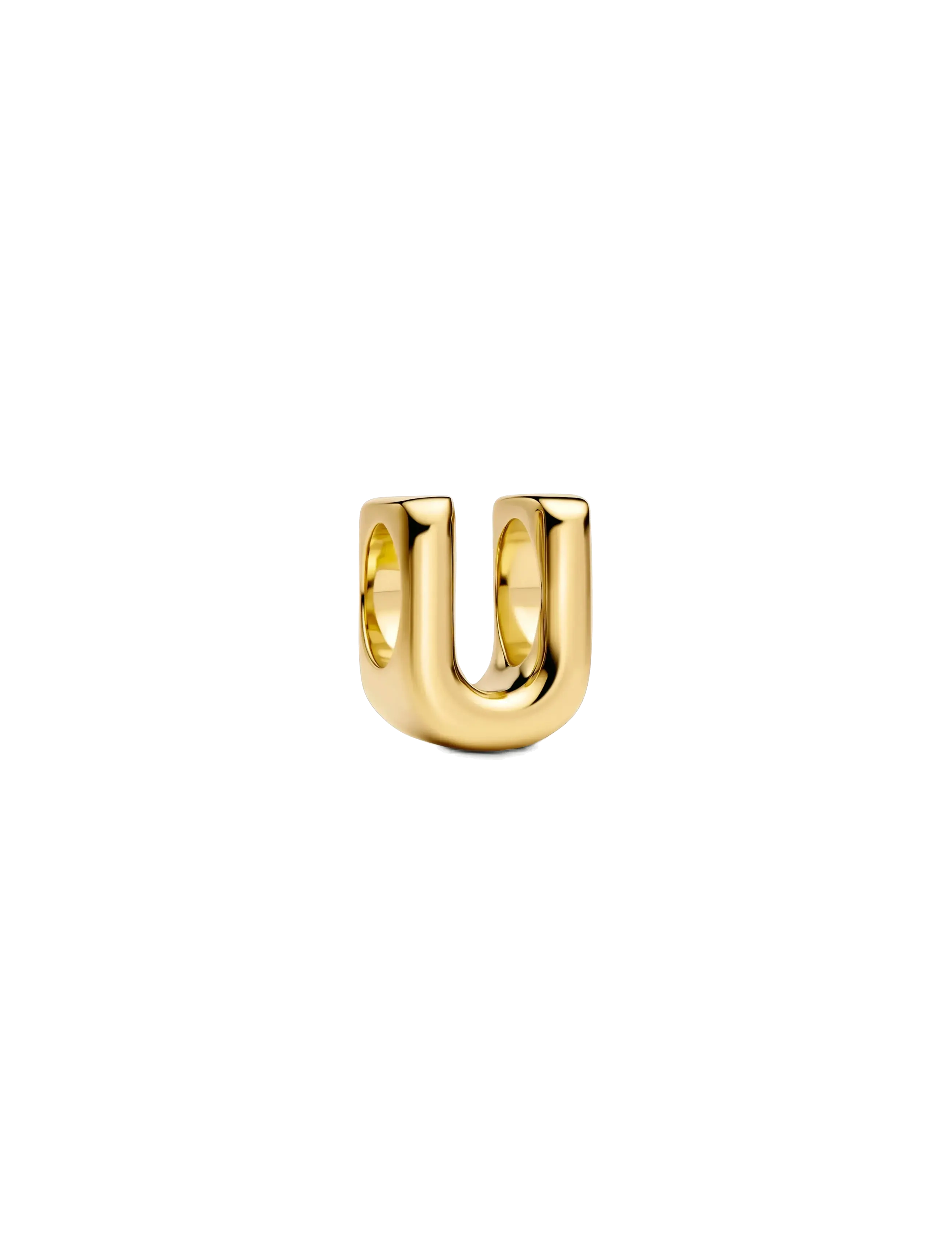 Pandora Letter U 14k gold-plated charm - Charms - NO COLOR / undefined