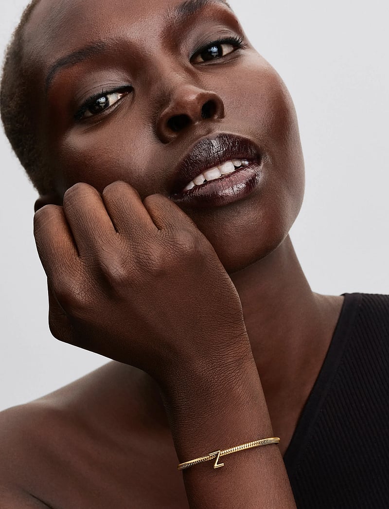 Pandora - Letter Z 14k gold-plated charm - hängen & berlocker - no color - 0