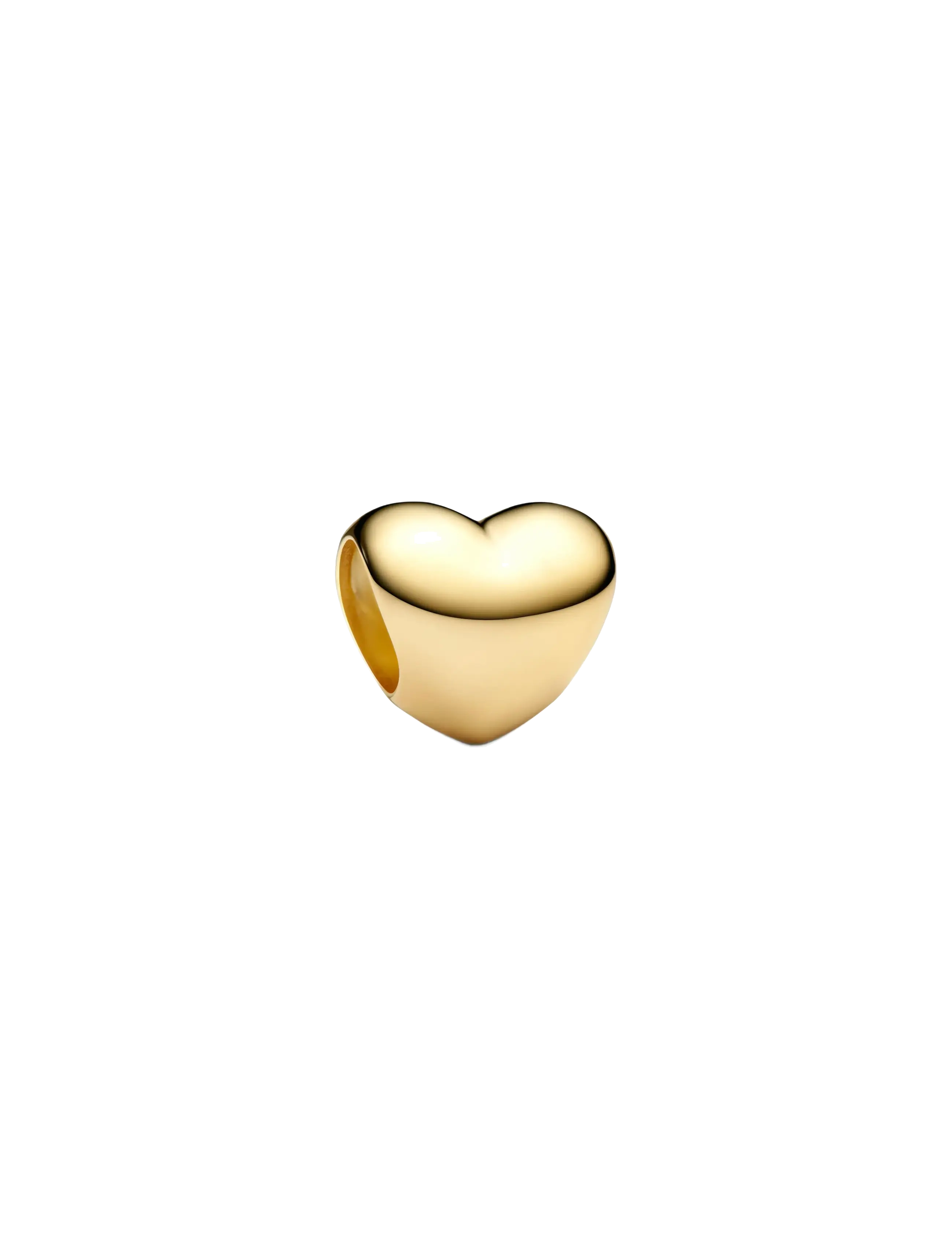 Pandora Heart 14k gold-plated mini charm - Charms - NO COLOR / undefined