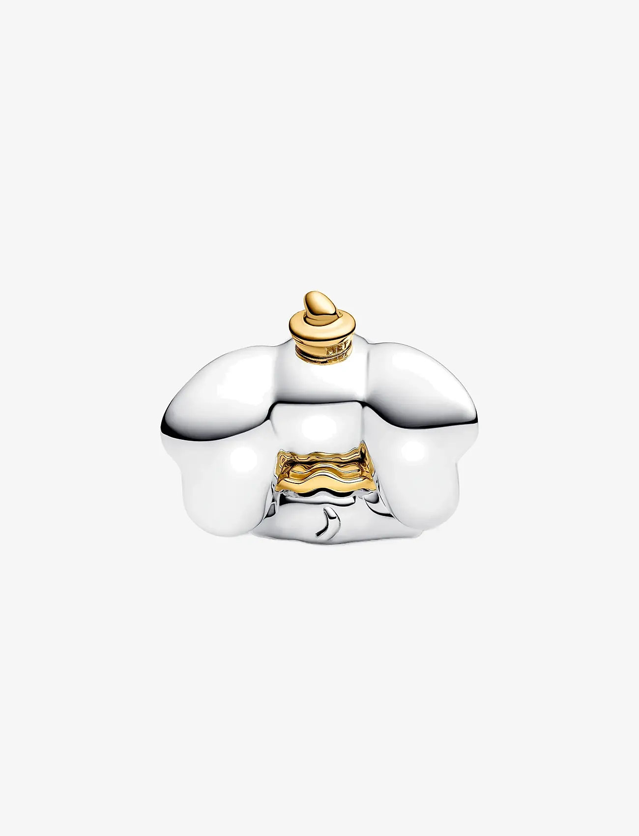 Pandora - Disney Dumbo sterling silver and 14k gold-plated charm with glittery pink and purple enamel - hängen & berlocker - pink - 2