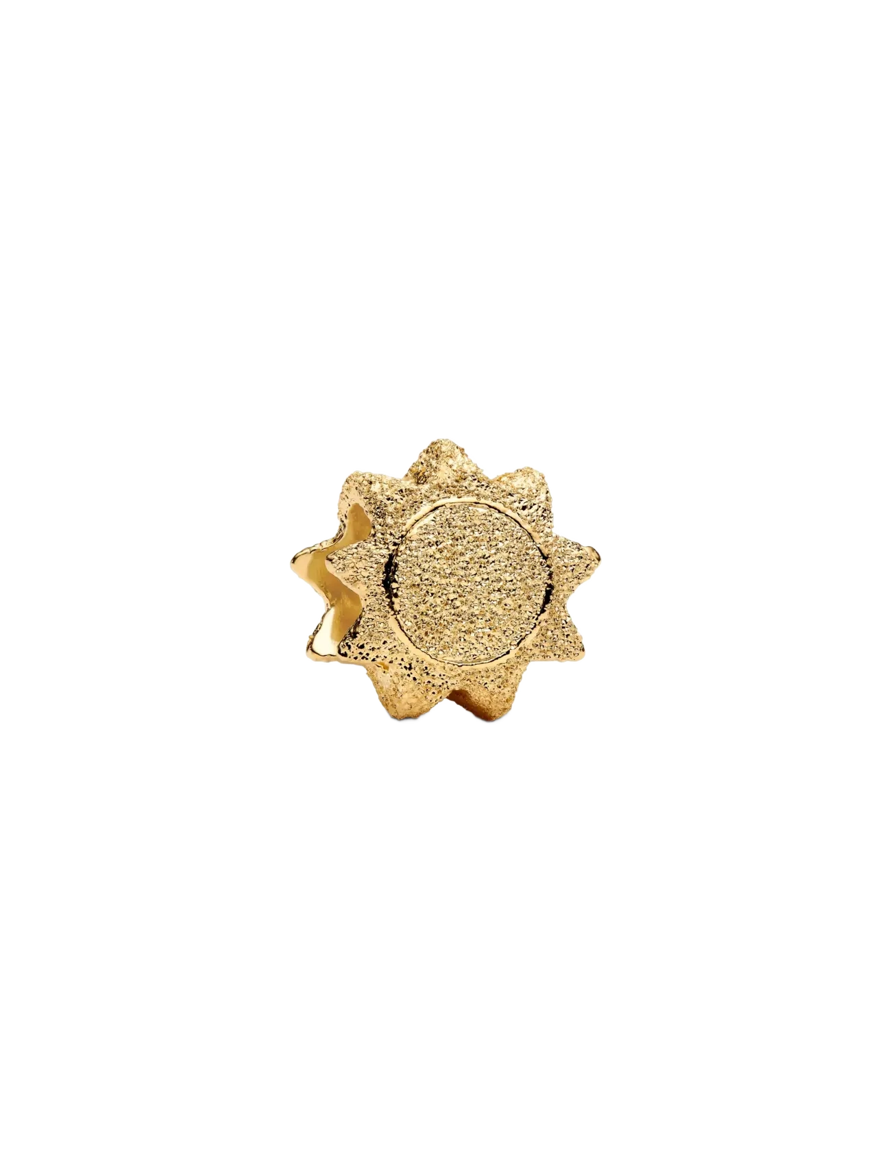 Pandora Textured Sun Mini Charm - Charms - NO COLOR / undefined