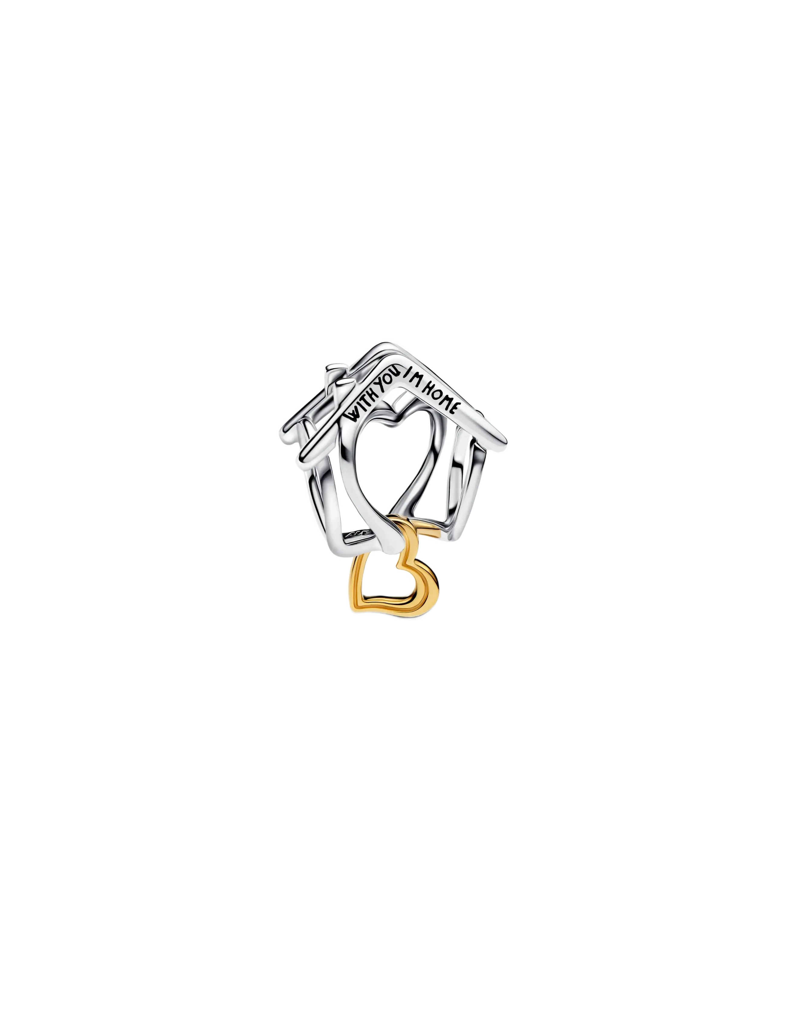 Pandora Home sterling silver and 14k gold-plated charm - Charms - NO COLOR / undefined