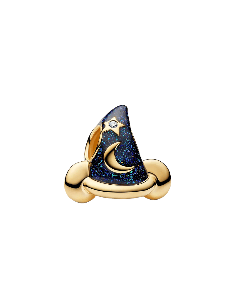 Pandora - Disney Sorcerers hat 14k gold-plated charm - anhänger - blue - 1