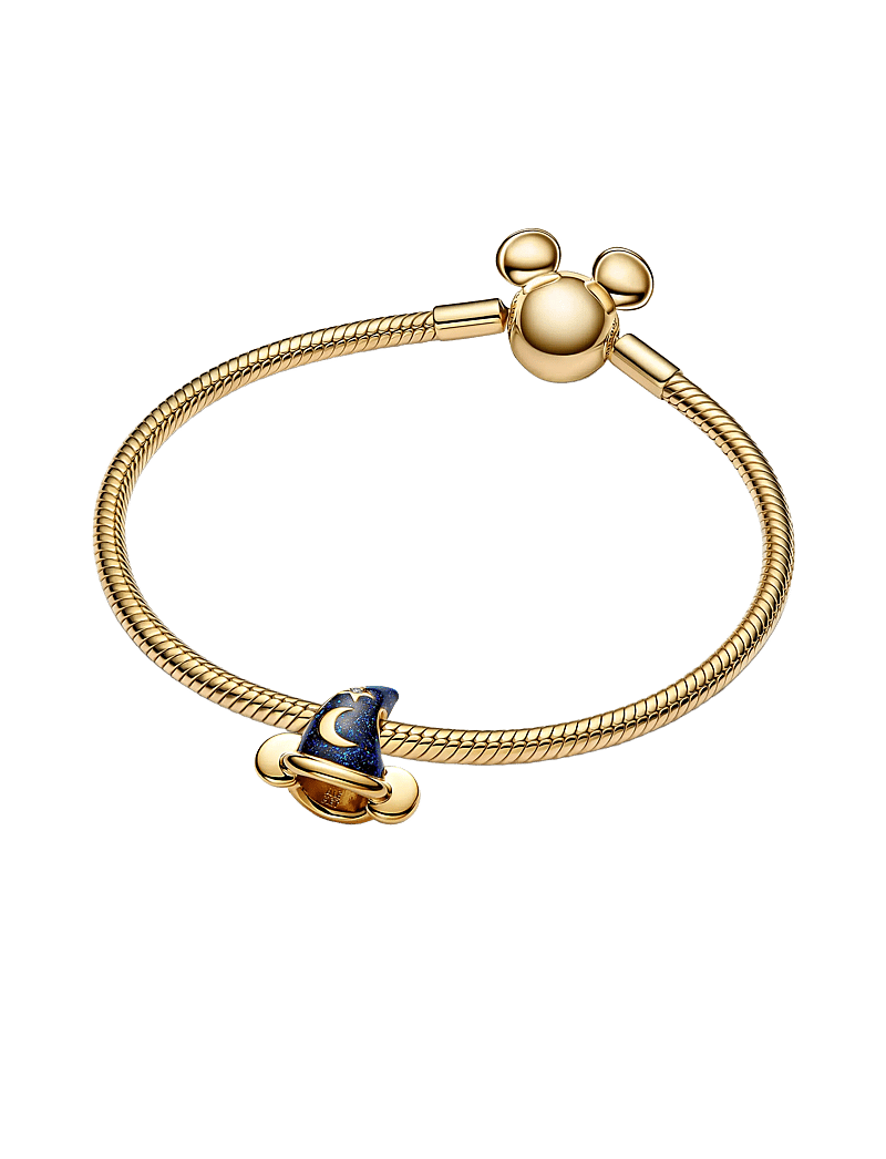 Pandora - Disney Sorcerers hat 14k gold-plated charm - anhänger - blue - 3