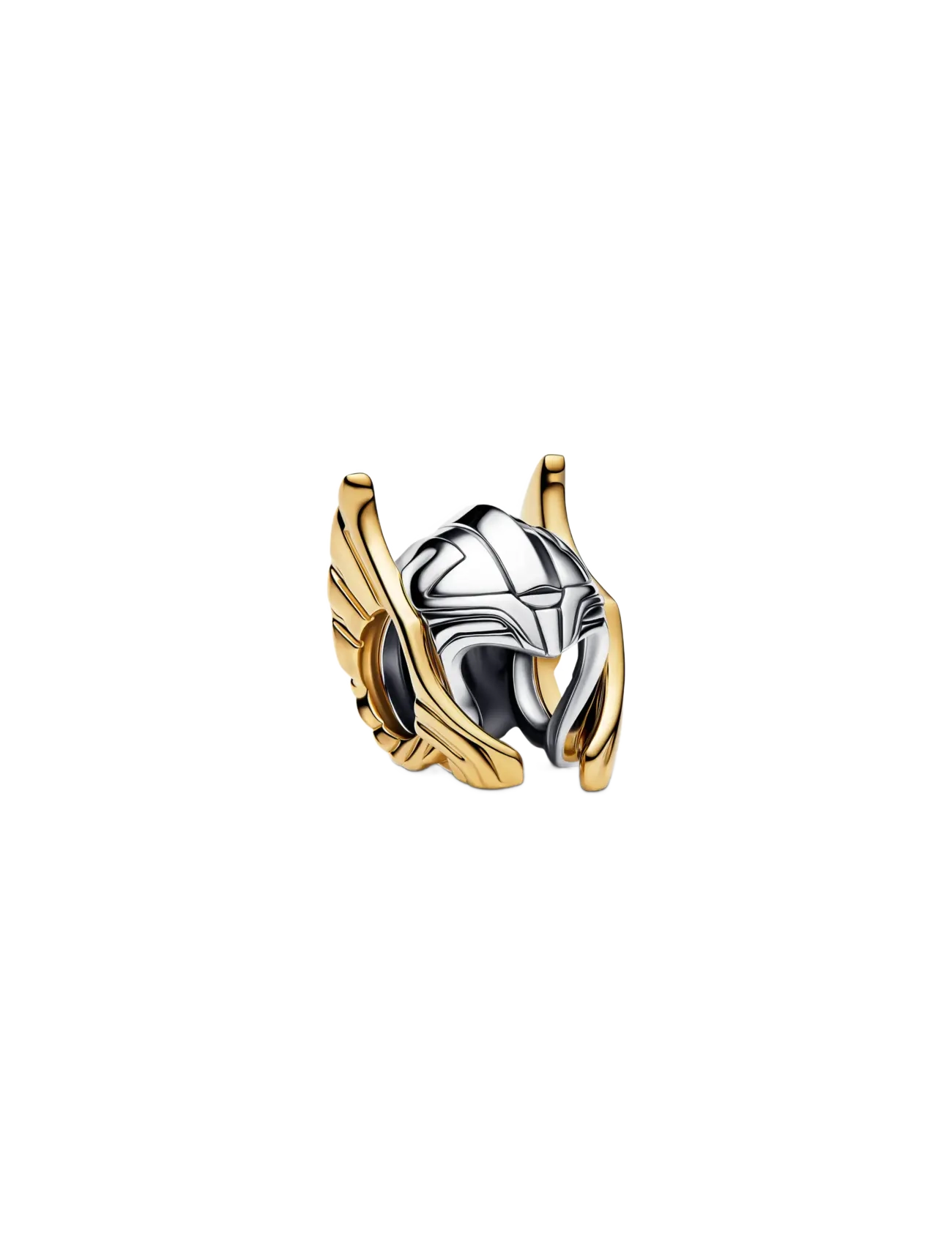 Pandora Marvel Thor helmet sterling silver and 14k gold-plated charm - Samarbejder - NO COLOR / undefined