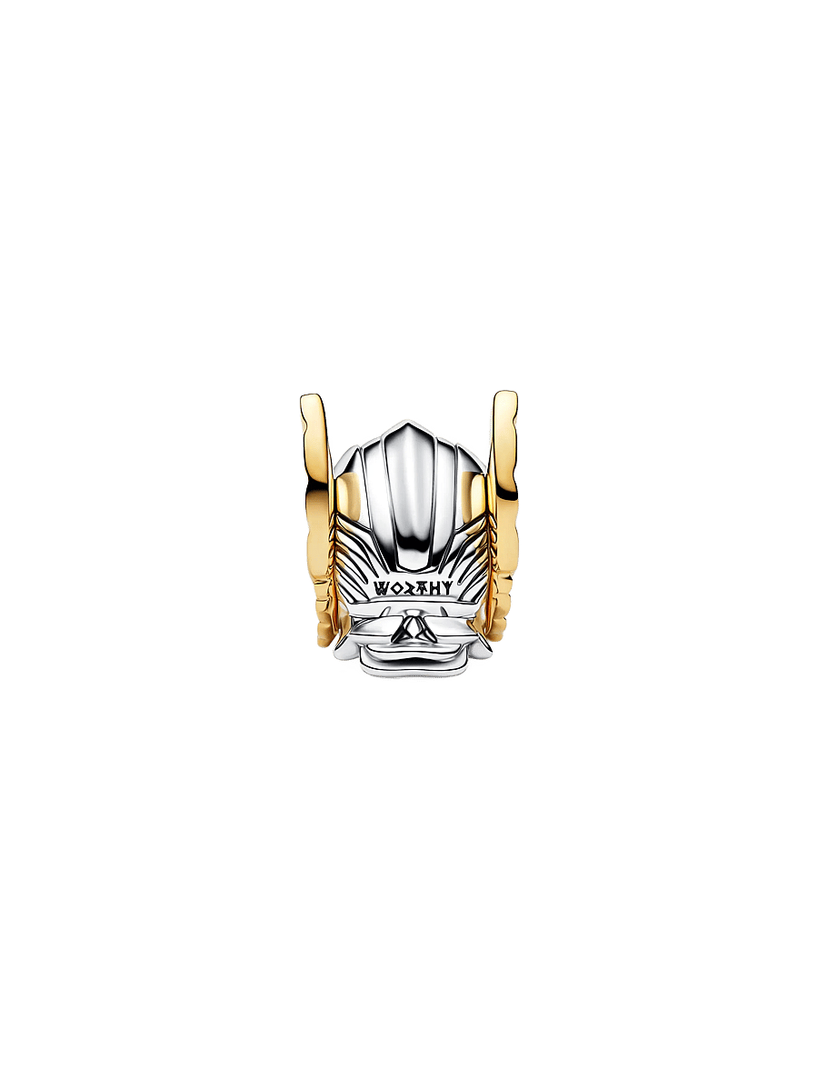 Pandora - Marvel Thor helmet sterling silver and 14k gold-plated charm - anheng - no color - 2