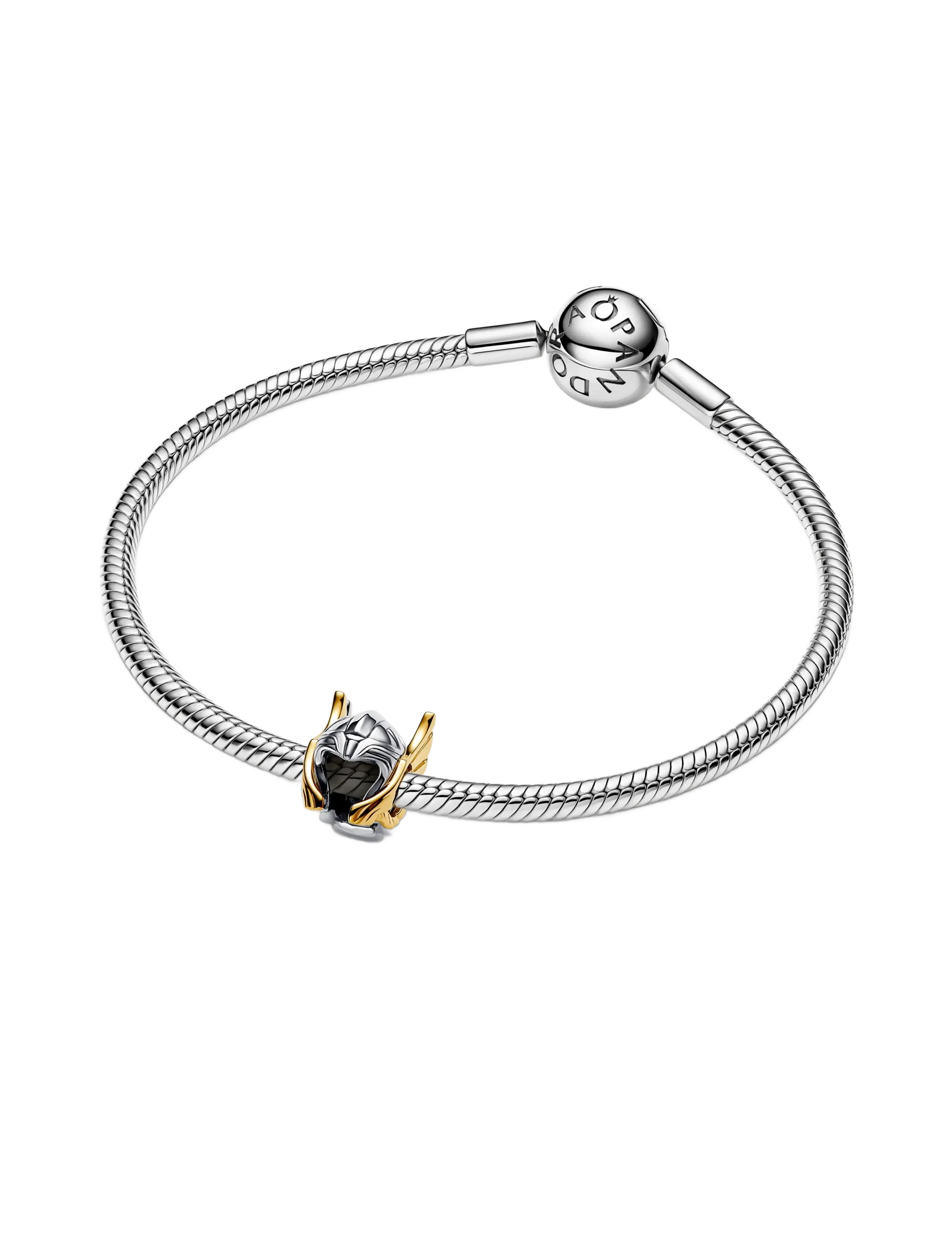 Pandora - Marvel Thor helmet sterling silver and 14k gold-plated charm - pendants - no color - 3