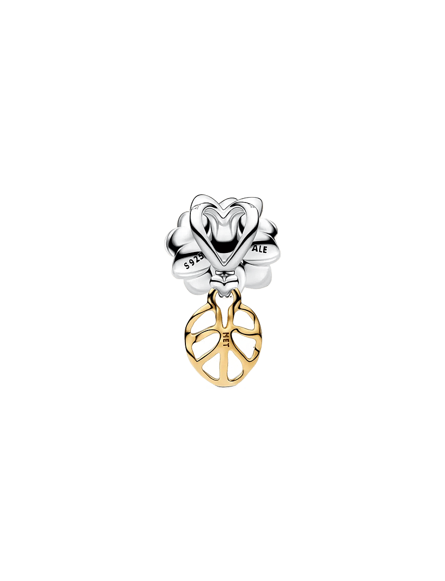 Pandora - Disney Princess Tiana Lotus Flower Lab-grown Diamond Charm - vedhæng - clear - 2