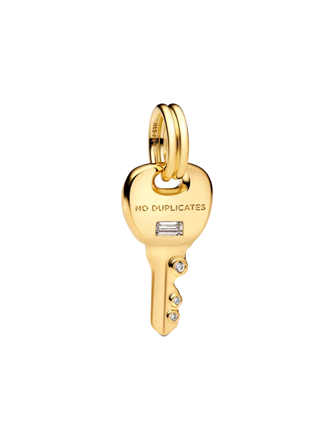 Pandora Key Dangle Charm - Pendants - CLEAR / undefined