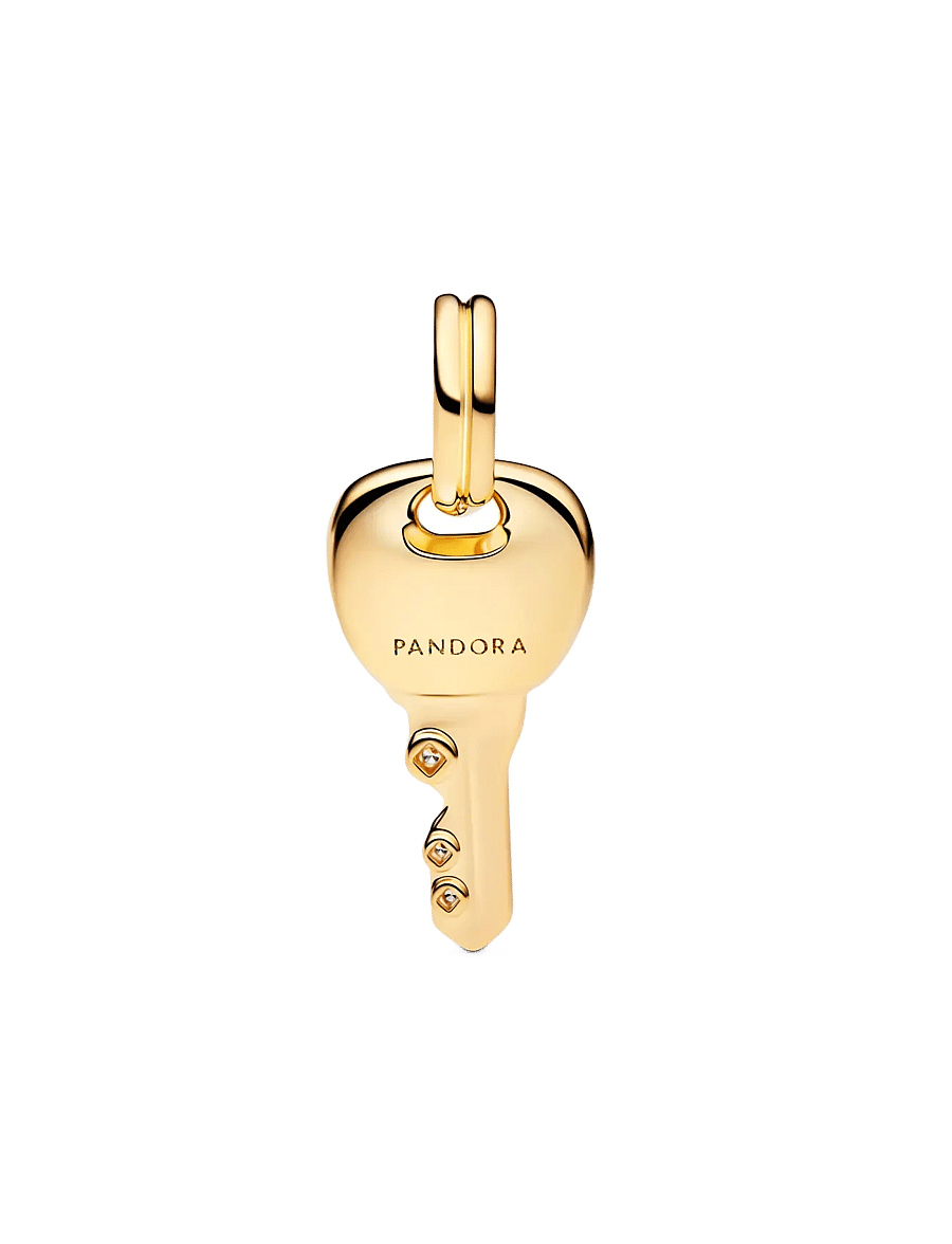 Pandora - Key Dangle Charm - anhänger - clear - 2