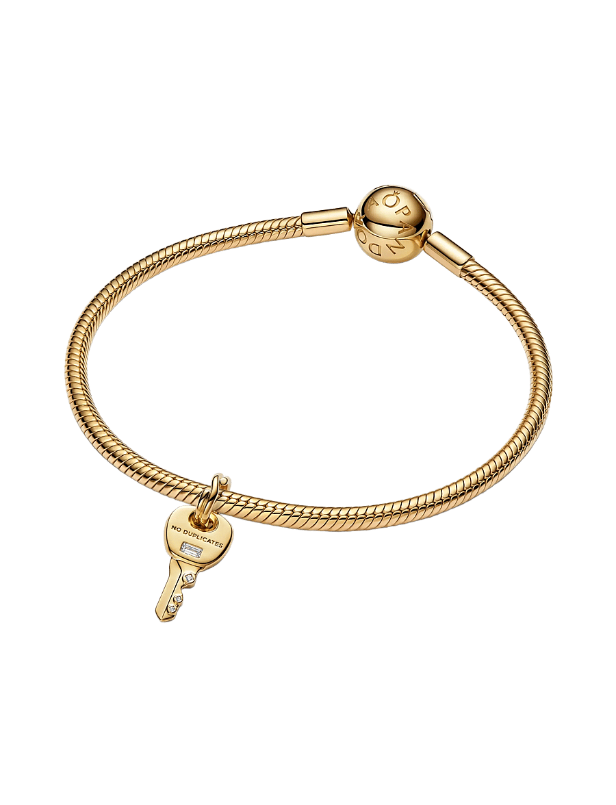 Pandora - Key Dangle Charm - anhänger - clear - 3