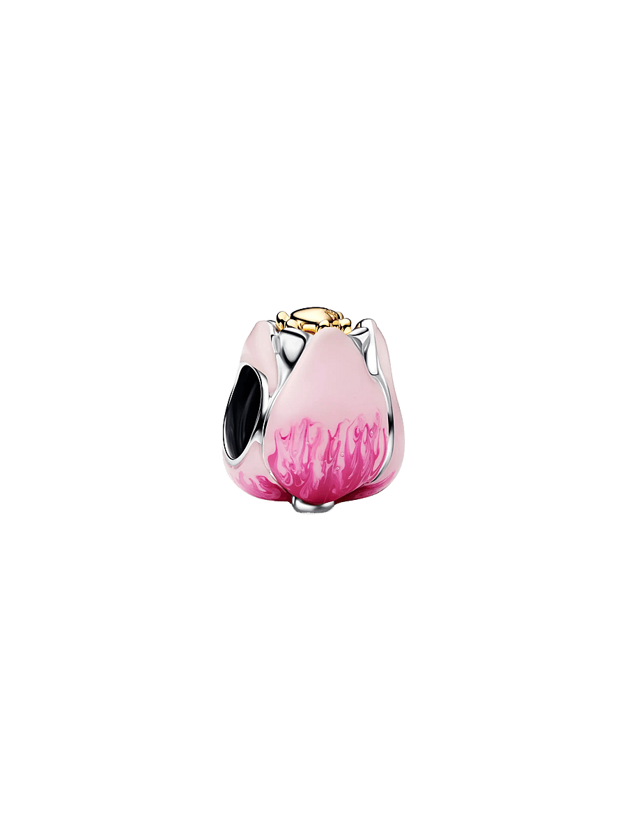 Pandora - Pink Tulip Charm - pendants - pink - 0