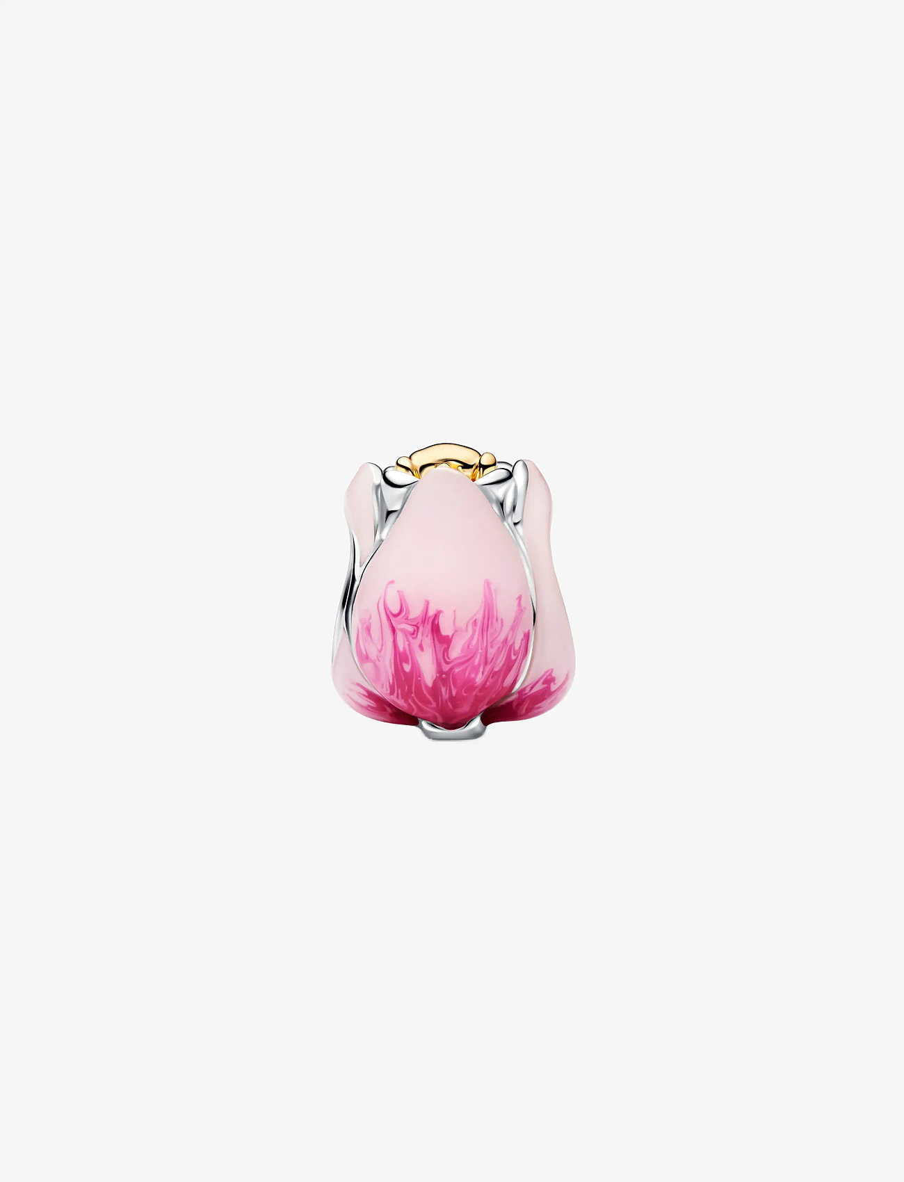 Pandora - Pink Tulip Charm - vedhæng - pink - 1