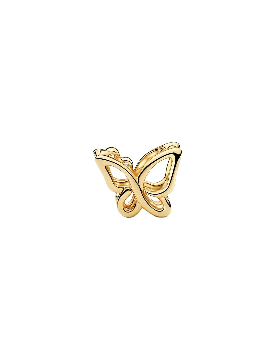 Pandora - Butterfly Openwork Charm - anhänger - clear - 2