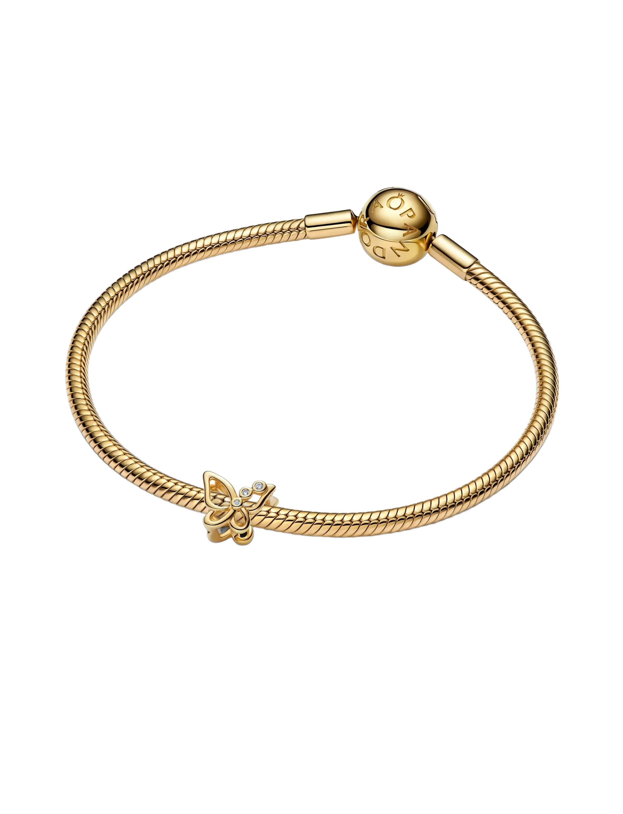 Pandora - Butterfly Openwork Charm - anhänger - clear - 3