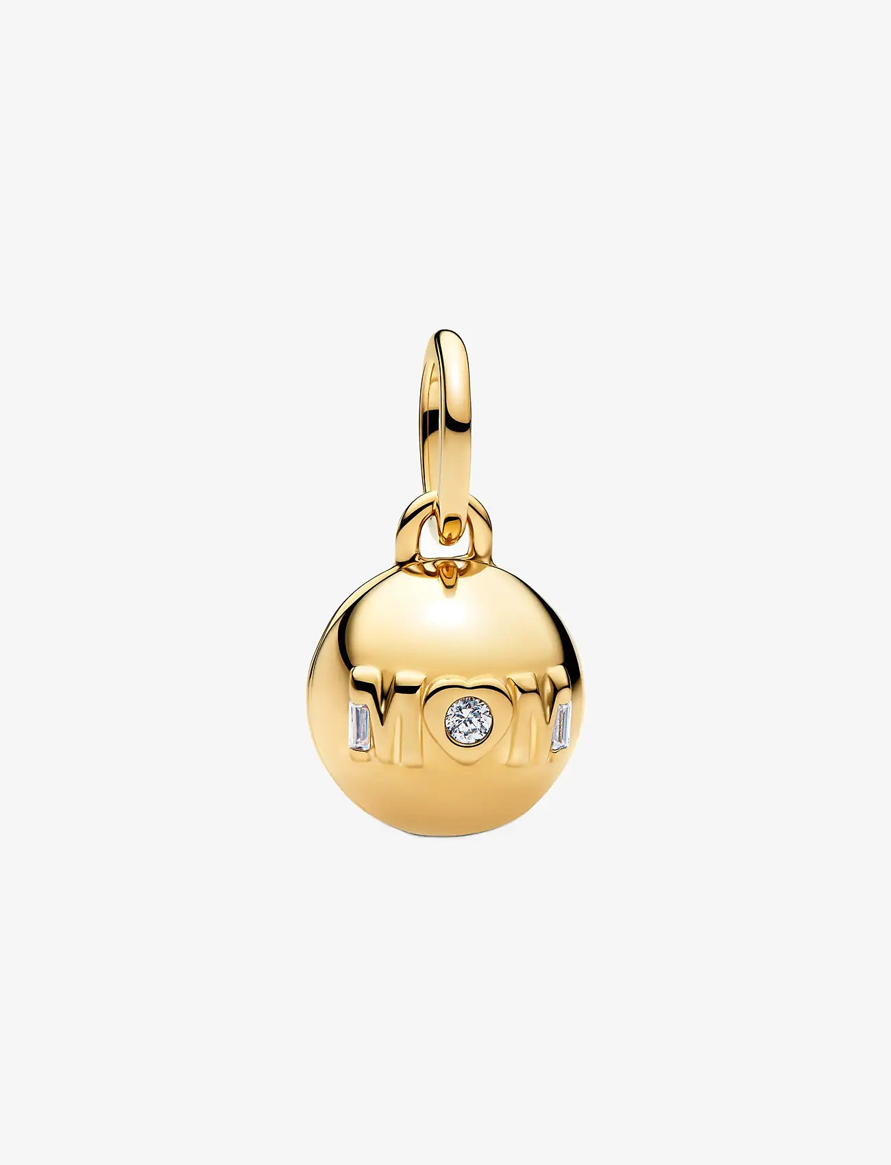 Pandora - Mum Ball Clasp Charm - vedhæng - black - 1