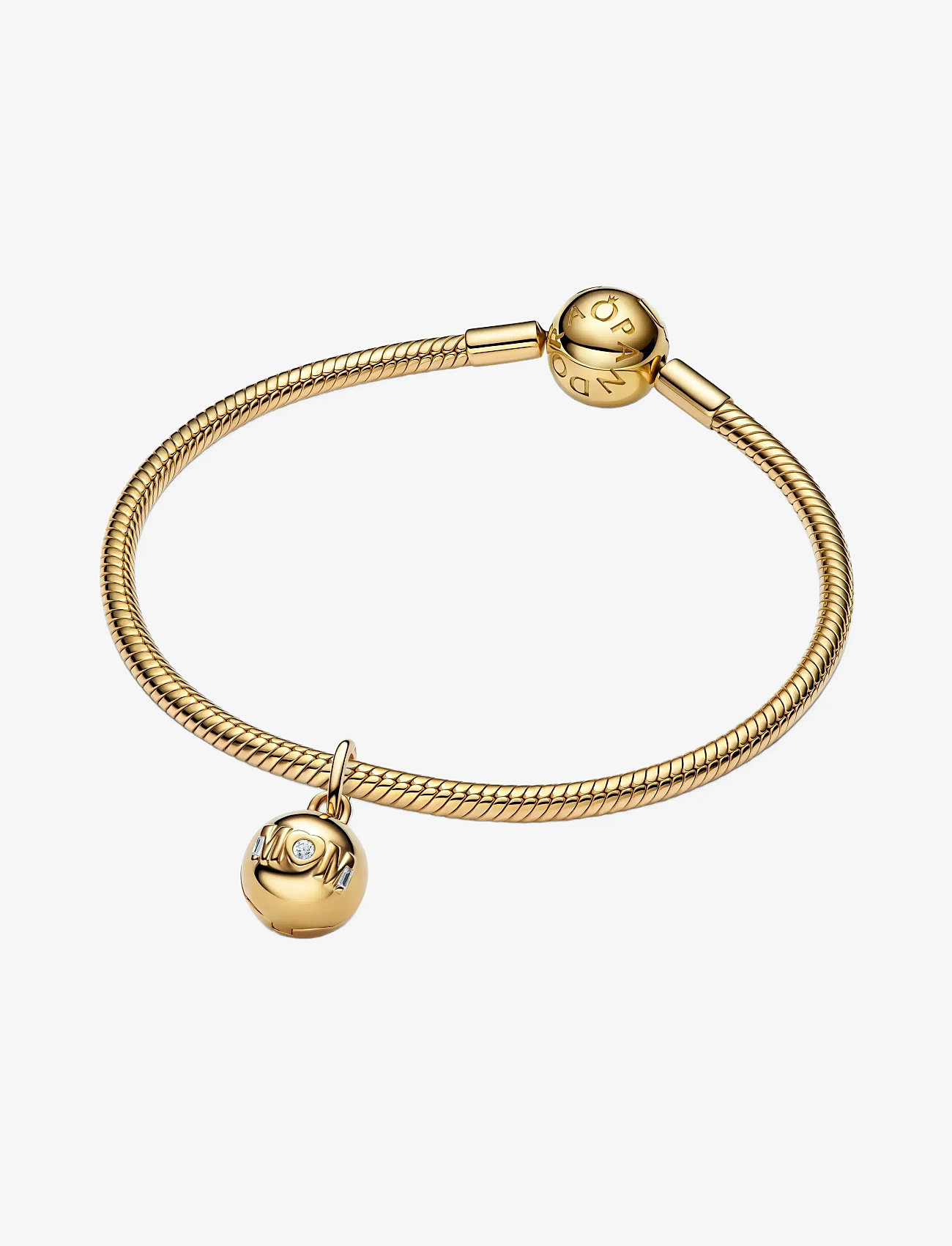 Pandora - Mum Ball Clasp Charm - vedhæng - black - 3
