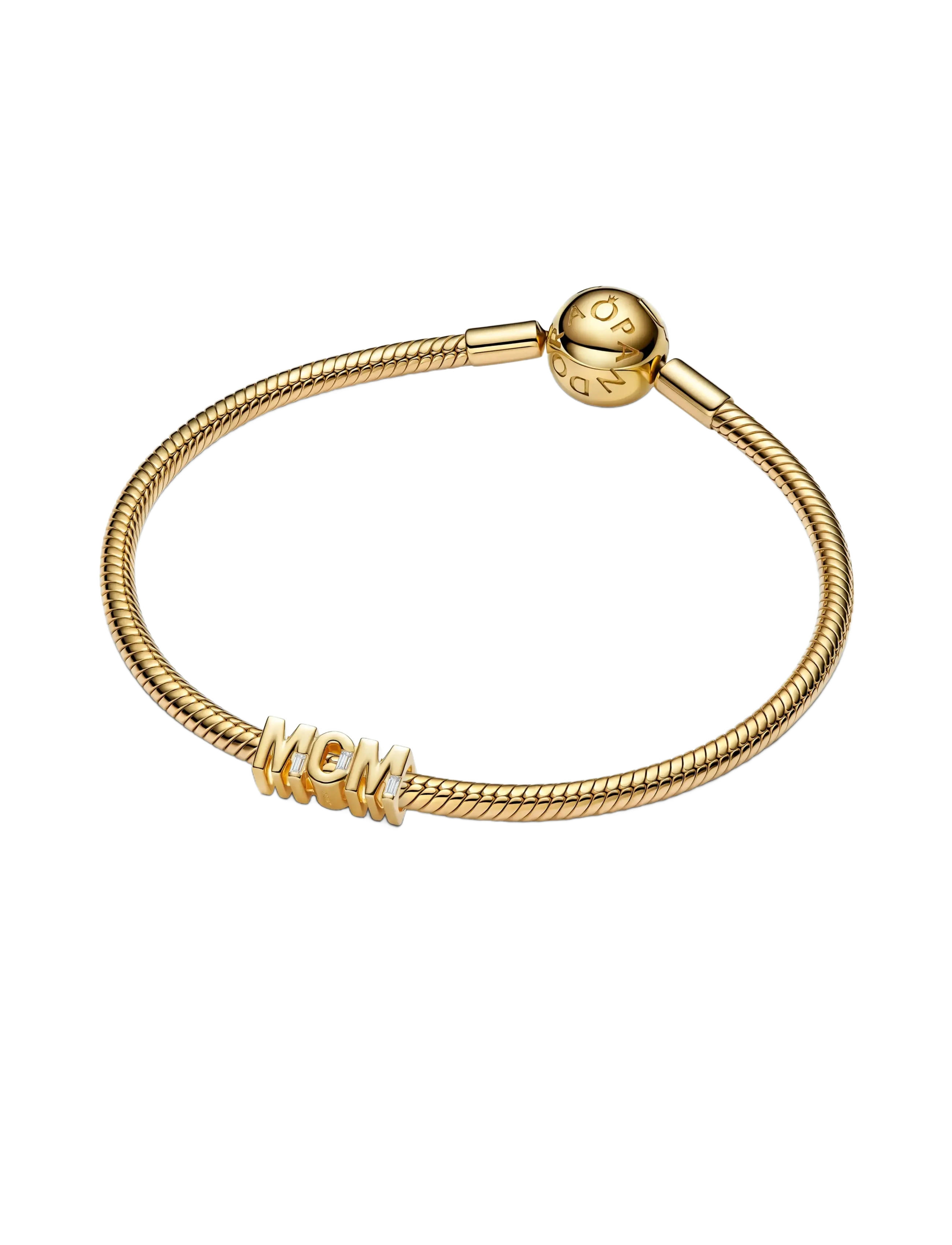 Pandora - Reversible Mom Charm - anhänger - clear - 3