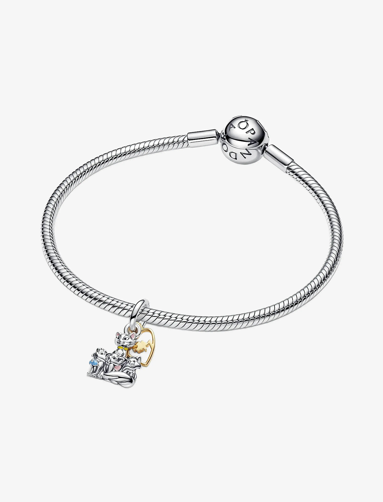Pandora - Disney Aristocats Duchess & Kittens Dangle Charm - vedhæng - pink - 3
