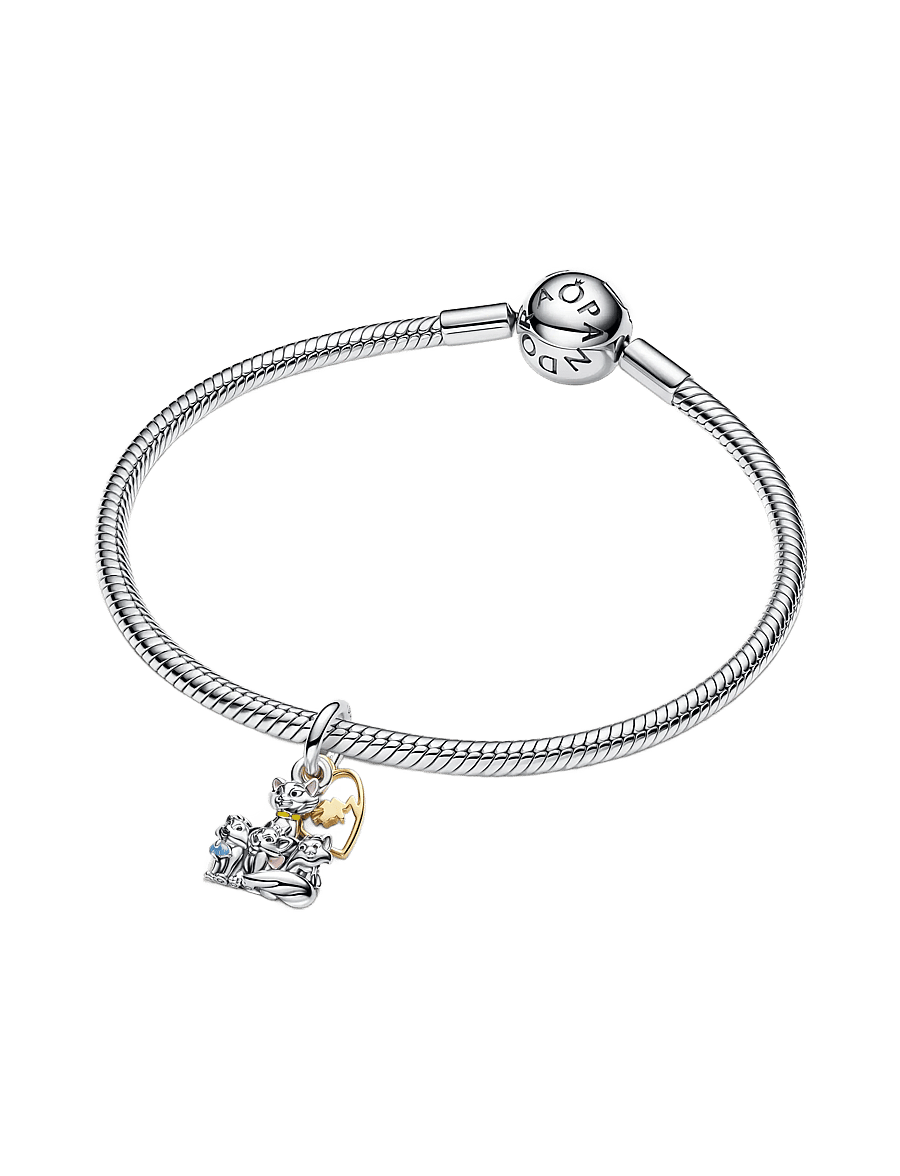 Pandora - Disney Aristocats Duchess & Kittens Dangle Charm - anhänger - pink - 3