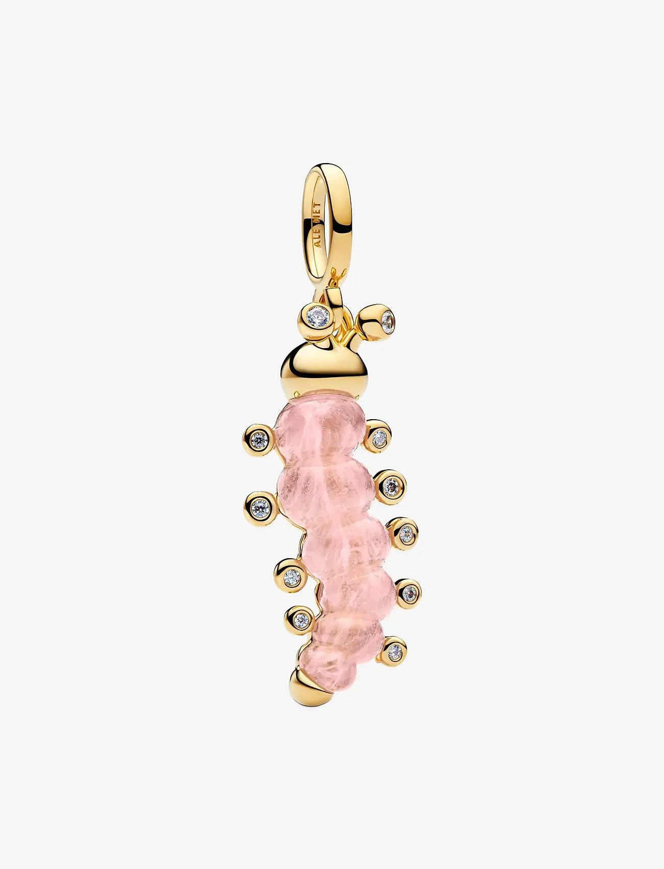 Pandora - Pink Caterpillar Charm - anhänger - pink - 1