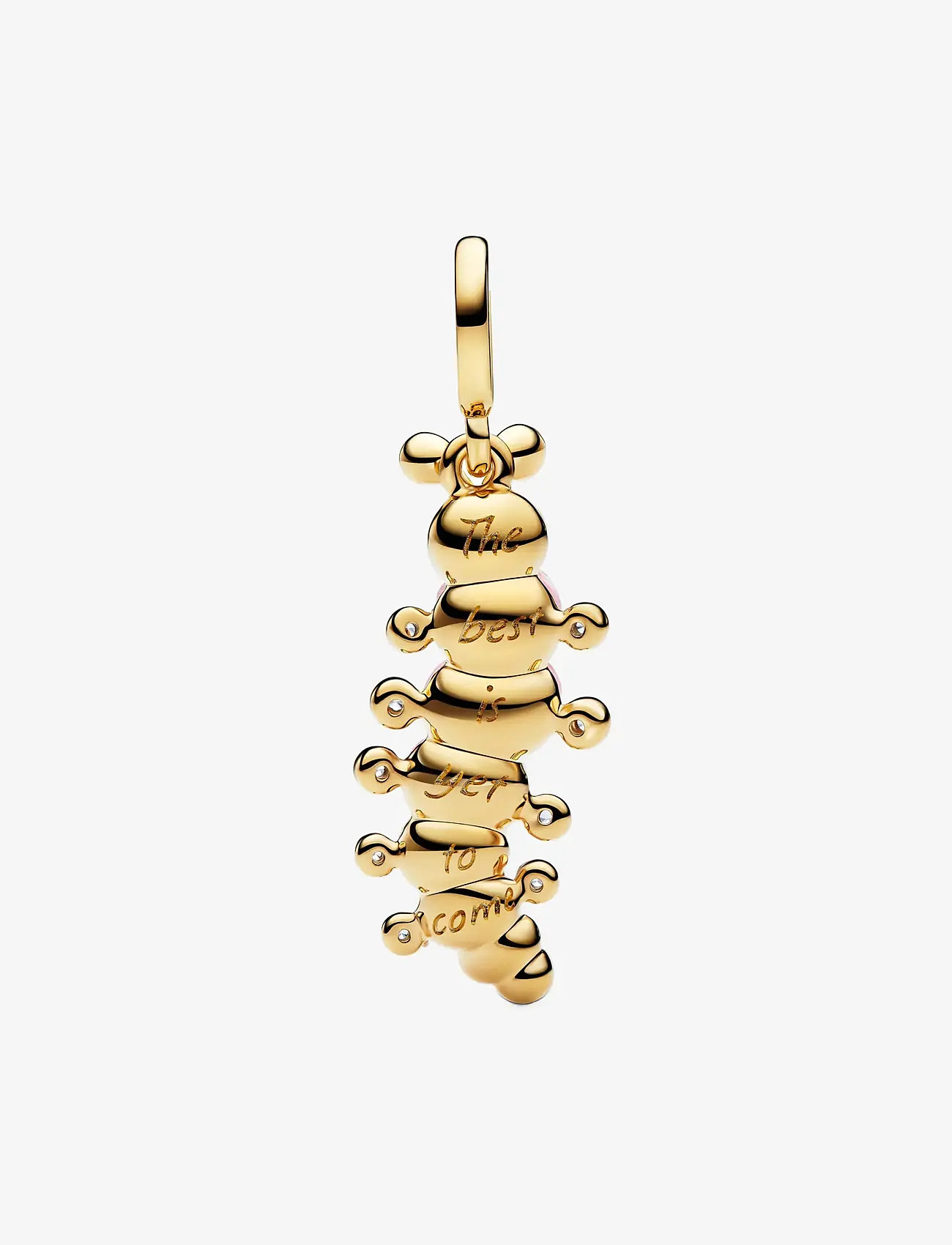 Pandora - Pink Caterpillar Charm - anhänger - pink - 2